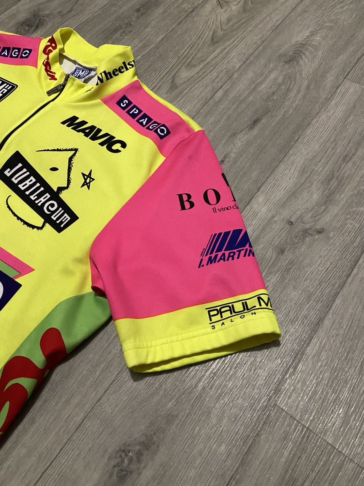 Rapha SMS Santini LS Velo Cycling Jersey LA Kings Spago Size US L / EU 52-54 / 3 - 4 Thumbnail