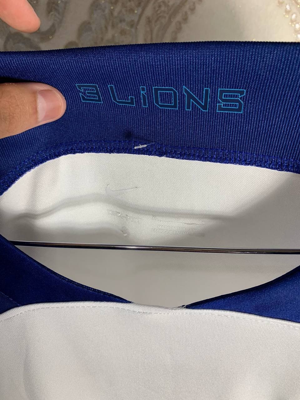 Nike × Vintage VERY RARE ENGLAND SOCCER JERSEY BLOKECORE RETRO Y2K DRILL Size US XL / EU 56 / 4 - 5 Thumbnail