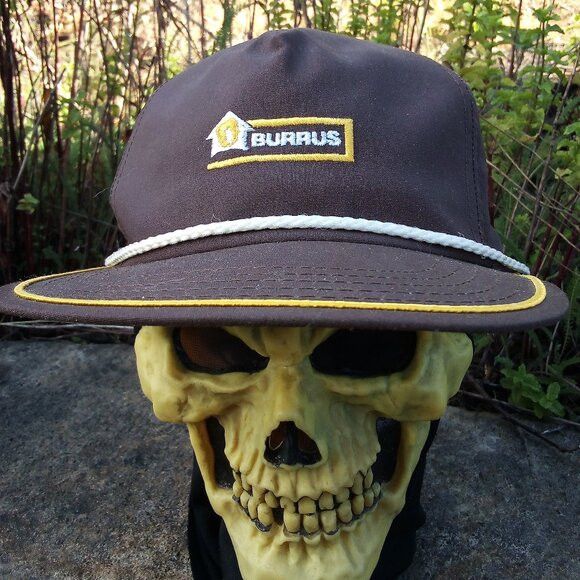 Vintage DS Vintage Burrus Seed Rope Snap Back Trucker Hat Cap Size ONE SIZE - 1 Thumbnail