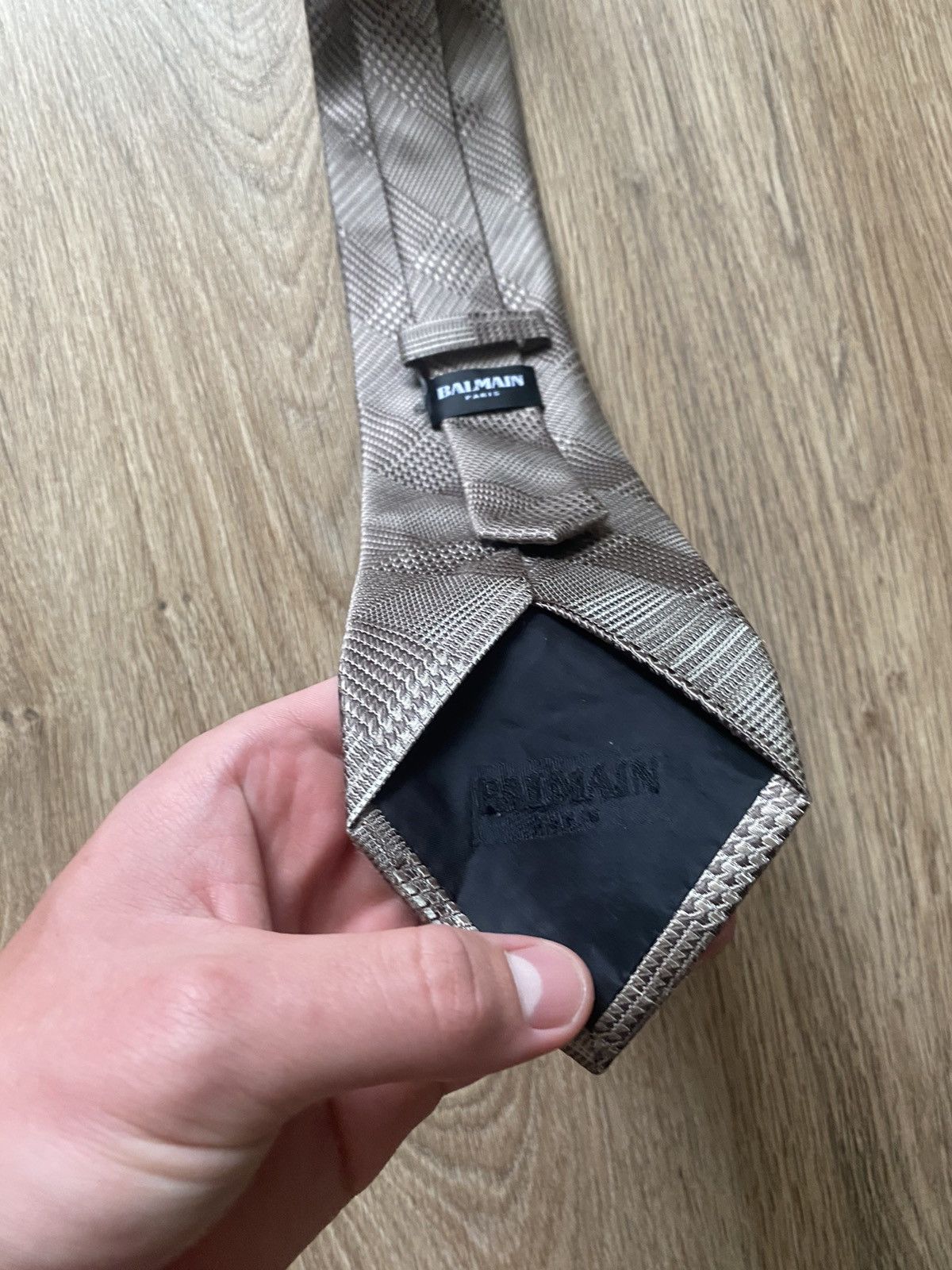 Balmain × Other Tie Balmain Silk Size ONE SIZE - 8 Thumbnail