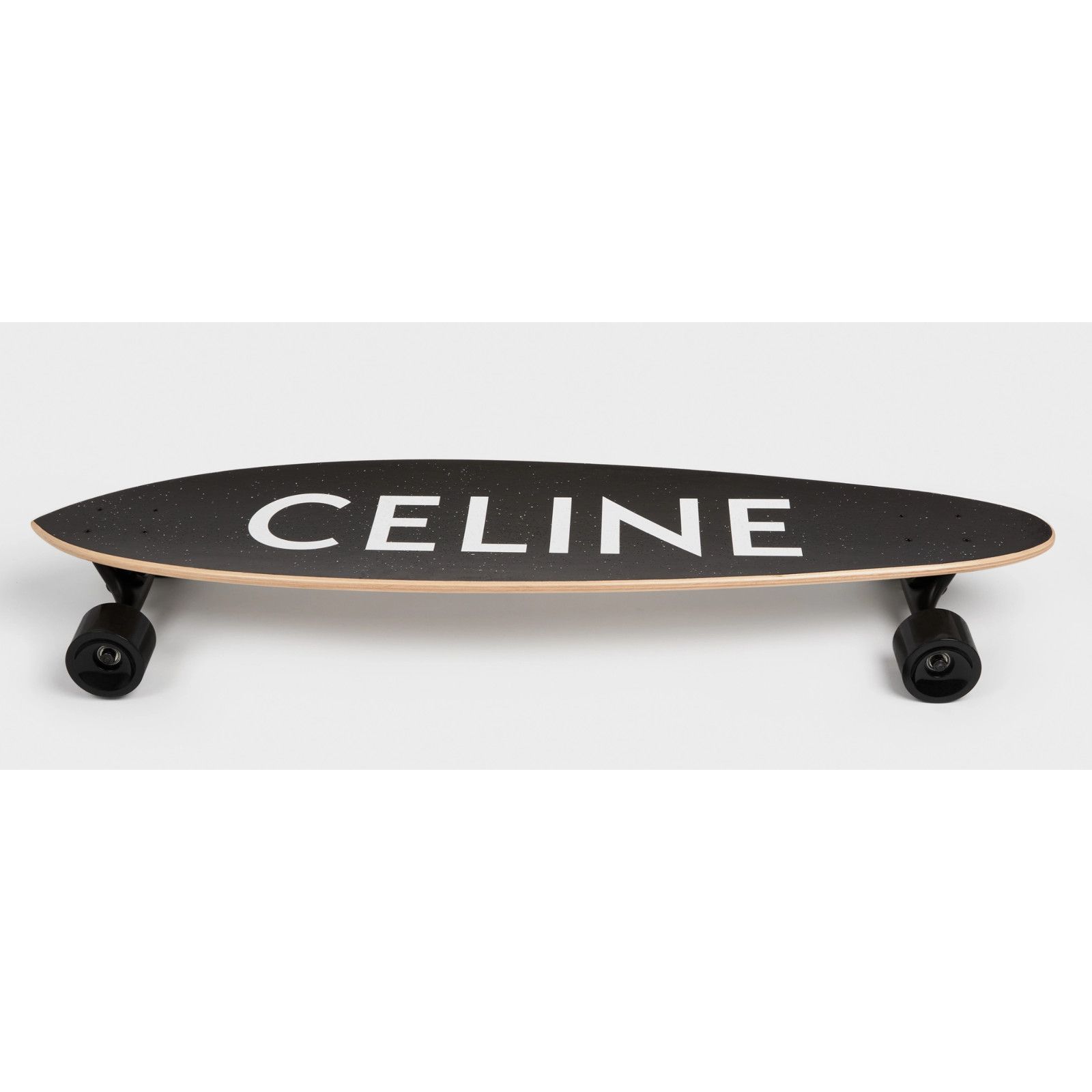 Celine Celine Black Logo Print Wood Longboard Skateboard Deck RARE Size ONE SIZE - 2 Thumbnail