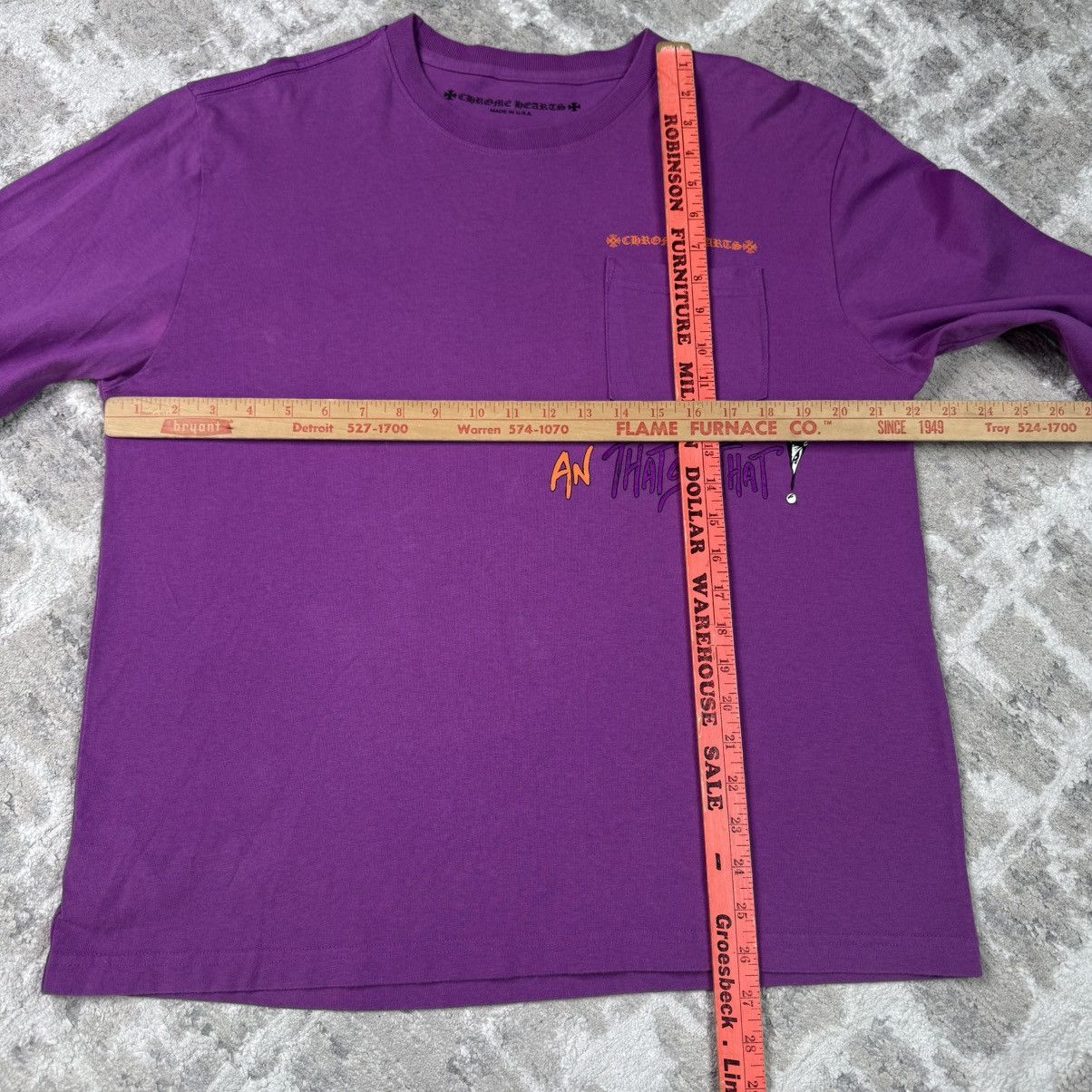 Chrome Hearts Matty boy want more not less long sleeve tee shirt Size US L / EU 52-54 / 3 - 16 Thumbnail