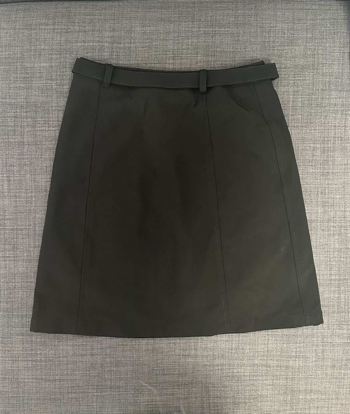 Prada Prada 90s Black Mini Skirt Nylon NWT IT38 XS S Size 26" / US 2 / IT 38 - 3 Thumbnail