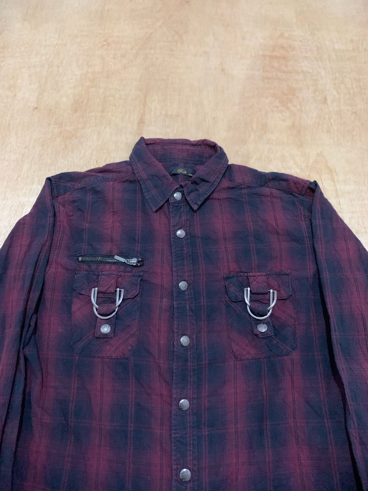 20471120 × Japanese Brand Vintage Dominion Shirt Size US L / EU 52-54 / 3 - 2 Thumbnail