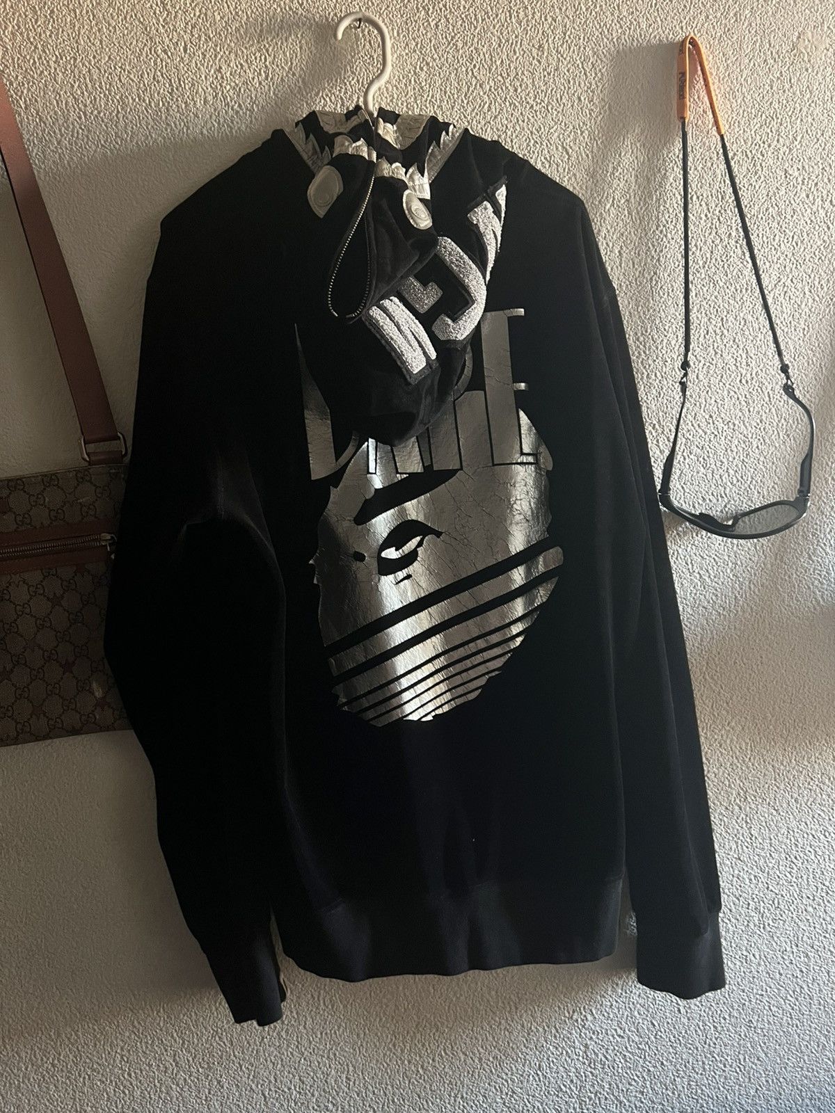 Bape Bape Velour Shark full zip hoodie 2015 Size US XXL / EU 58 / 5 - 24 Thumbnail