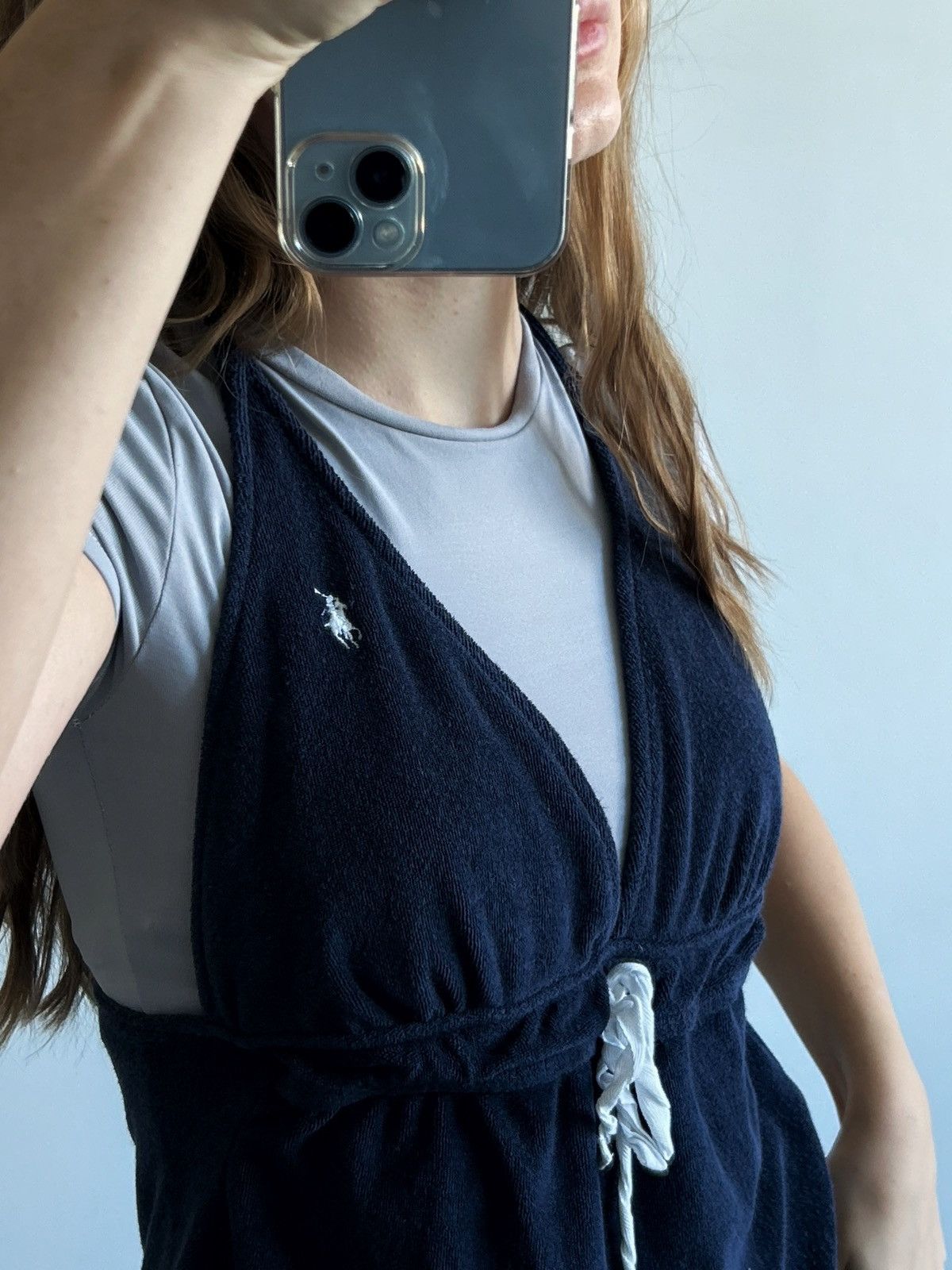 Polo Ralph Lauren Dress Polo ralph lauren Terry Empire-Waist Halter Cover-Up Size M / US 6-8 / IT 42-44 - 5 Thumbnail
