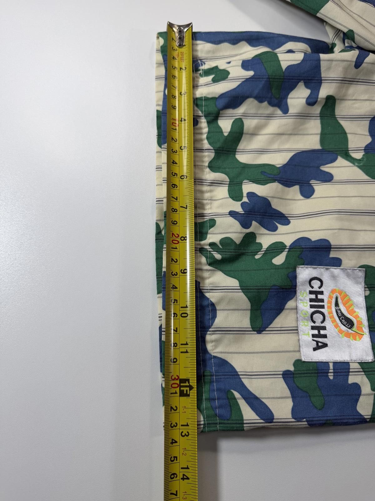 Universal Overall Chicago CHICHA Sport Camouflage Print Shorts with Drawstring Waist M Size 32" / US 10 / IT 46 - 7 Thumbnail