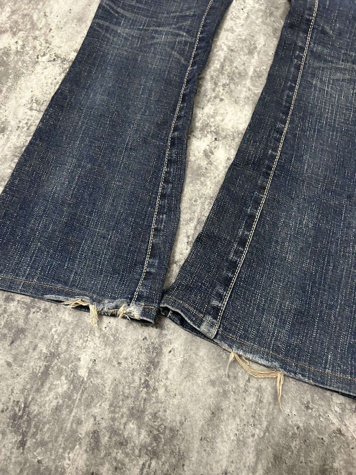 Edwin × If Six Was Nine × Japanese Brand Vienus Edwin Jeans Distressed Flare Pants Size US 30 / EU 46 - 6 Thumbnail