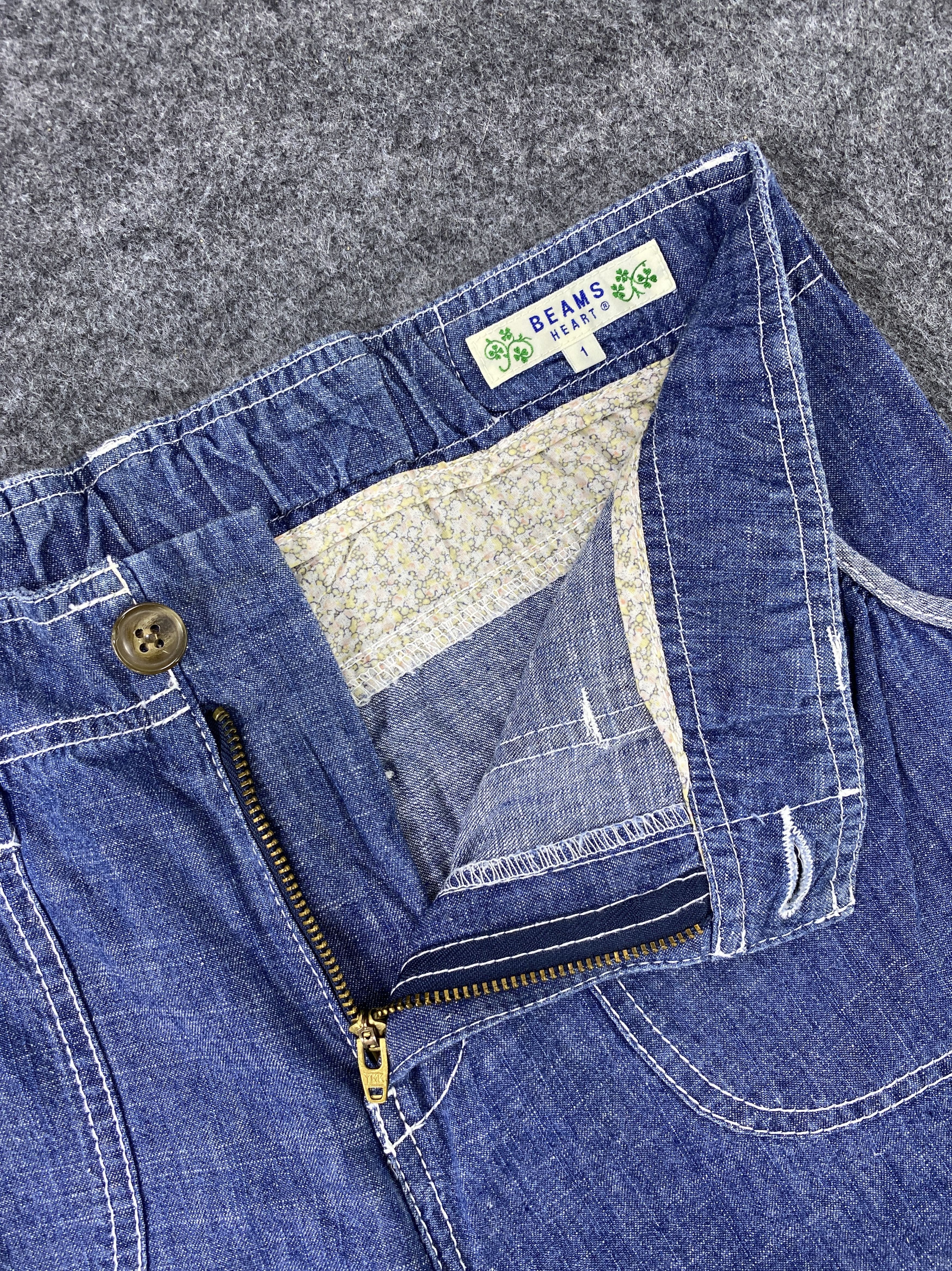 Beams Plus Beams heart capri Jeans - J993 Size 30" / US 8 / IT 44 - 7 Thumbnail