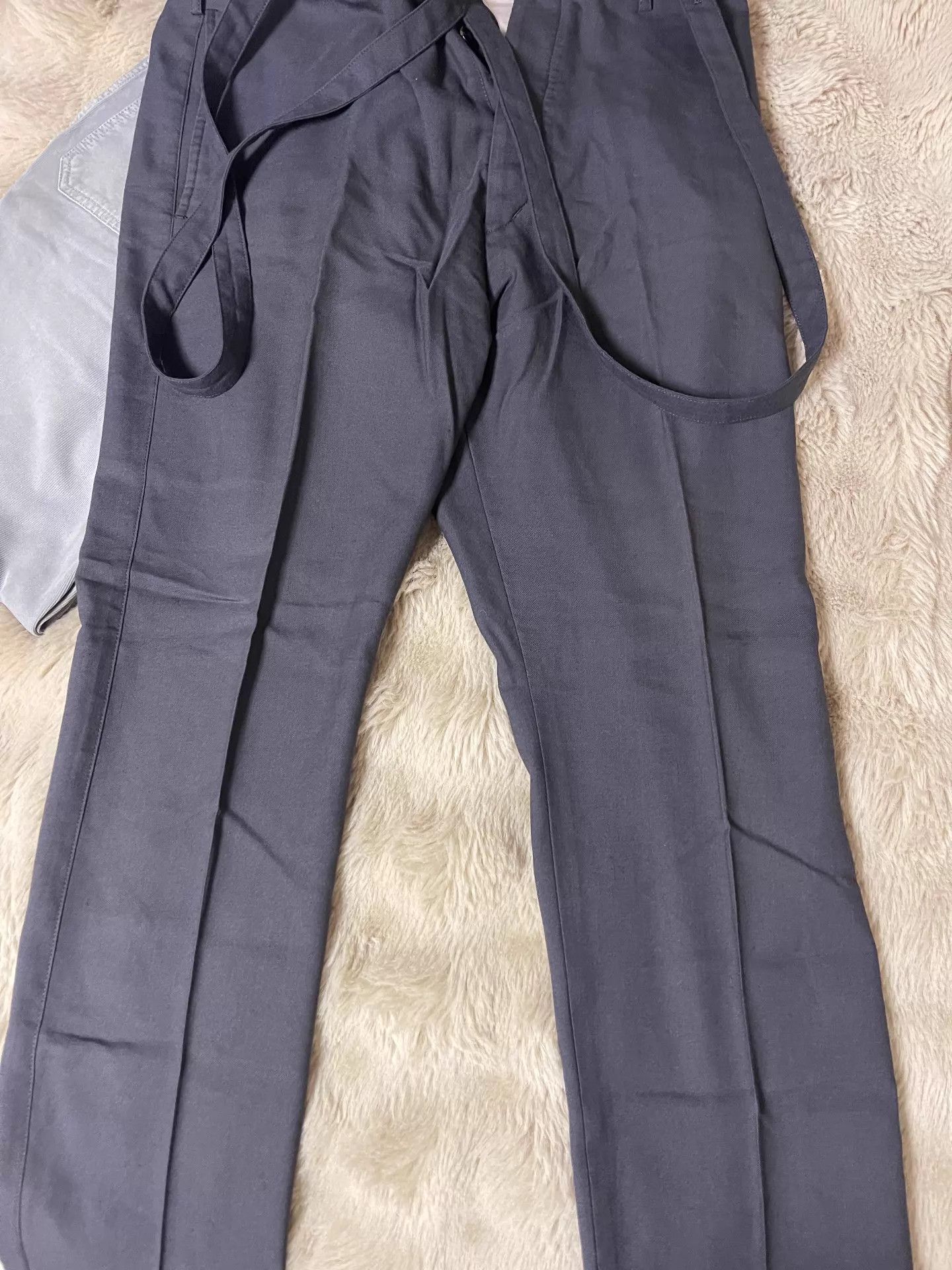 Visvim Visvim TRAVAILLER BRACES PANTS 21aw Special Gray Size 1 Size US 30 / EU 46 - 1 Thumbnail