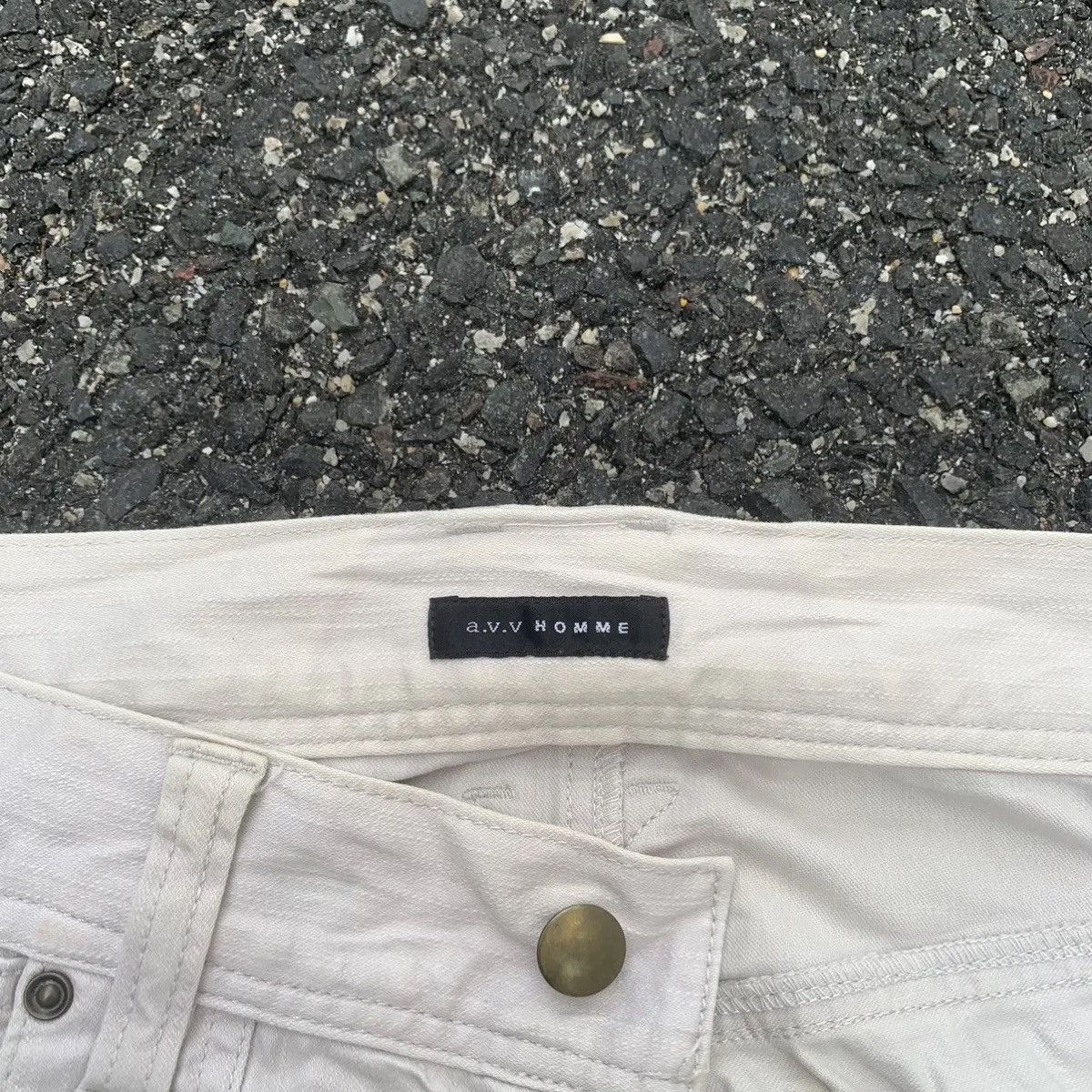 Japanese Brand × Tornado Mart Japanese A.V.V Homme 31x33 Trousers Pants Nice Pocket Style Size US 31 - 5 Thumbnail