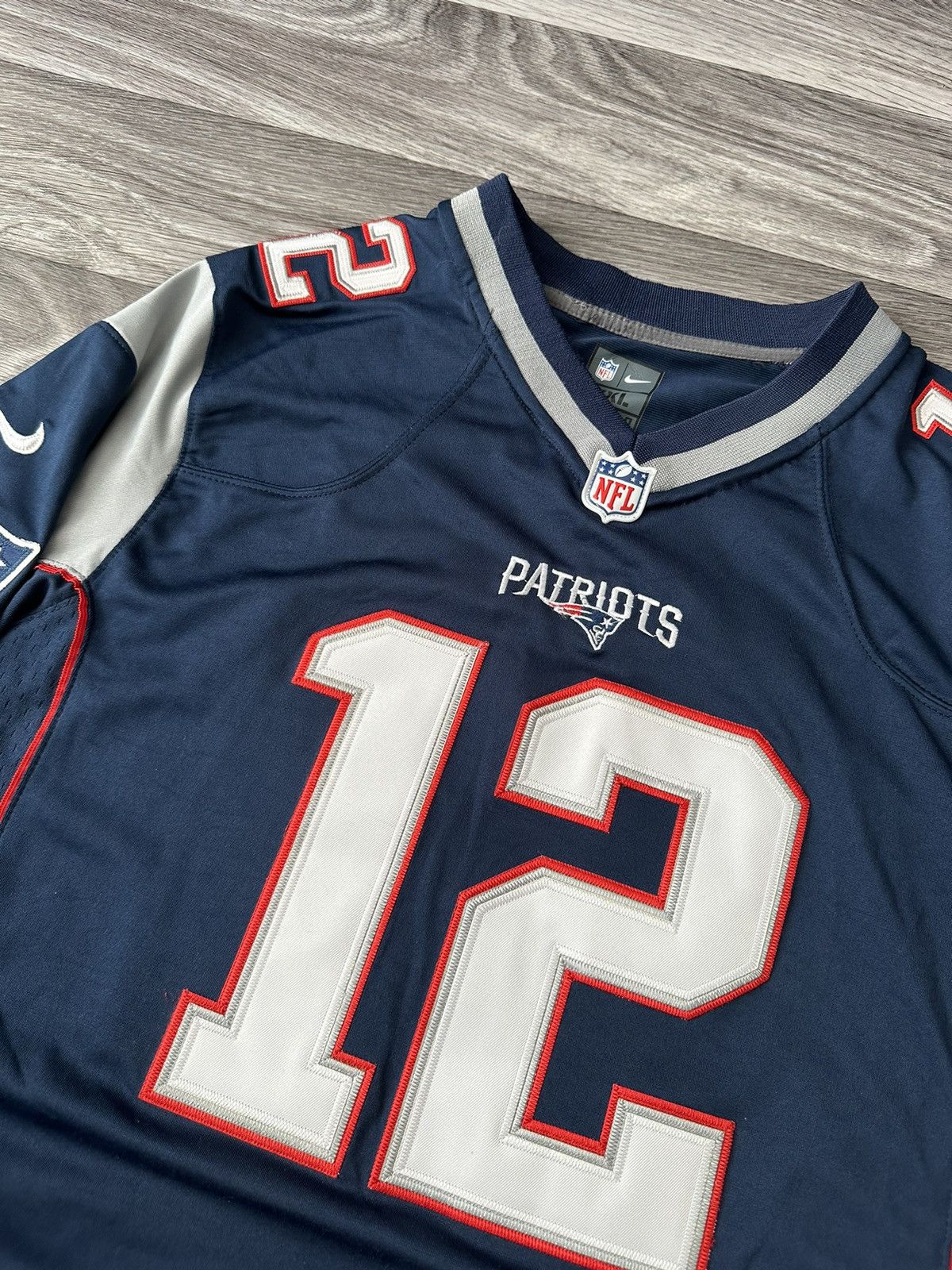 Nike Nike NFL New England Patriots Tom Brady #12 Jersey size XXL Size US XXL / EU 58 / 5 - 6 Thumbnail