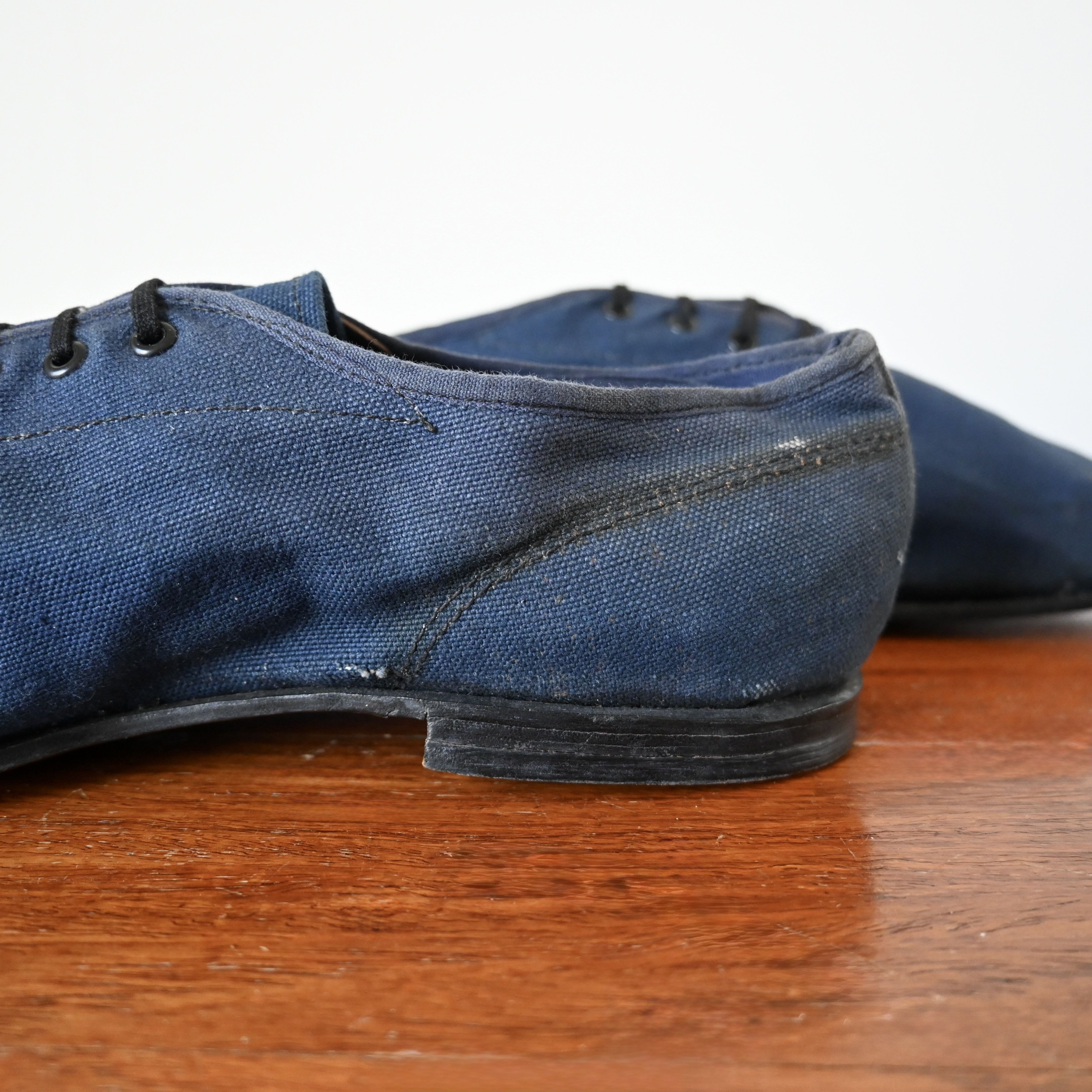 Vintage DEADSTOCK, 1920s-30s Swedish Military "gym trainer", 43 Size US 9.5 / EU 42-43 - 3 Thumbnail
