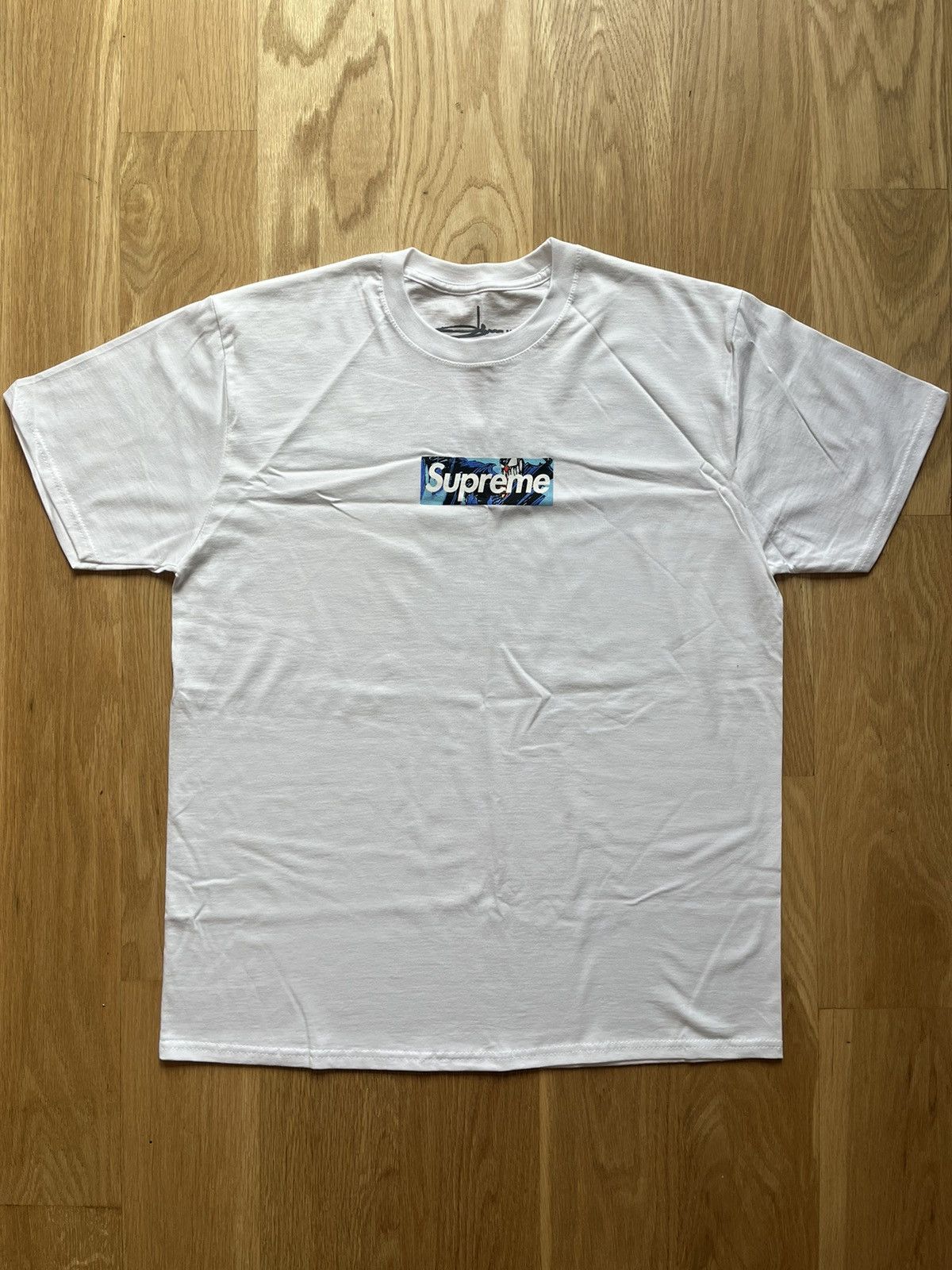 Supreme Slawn batman supreme box logo | Grailed