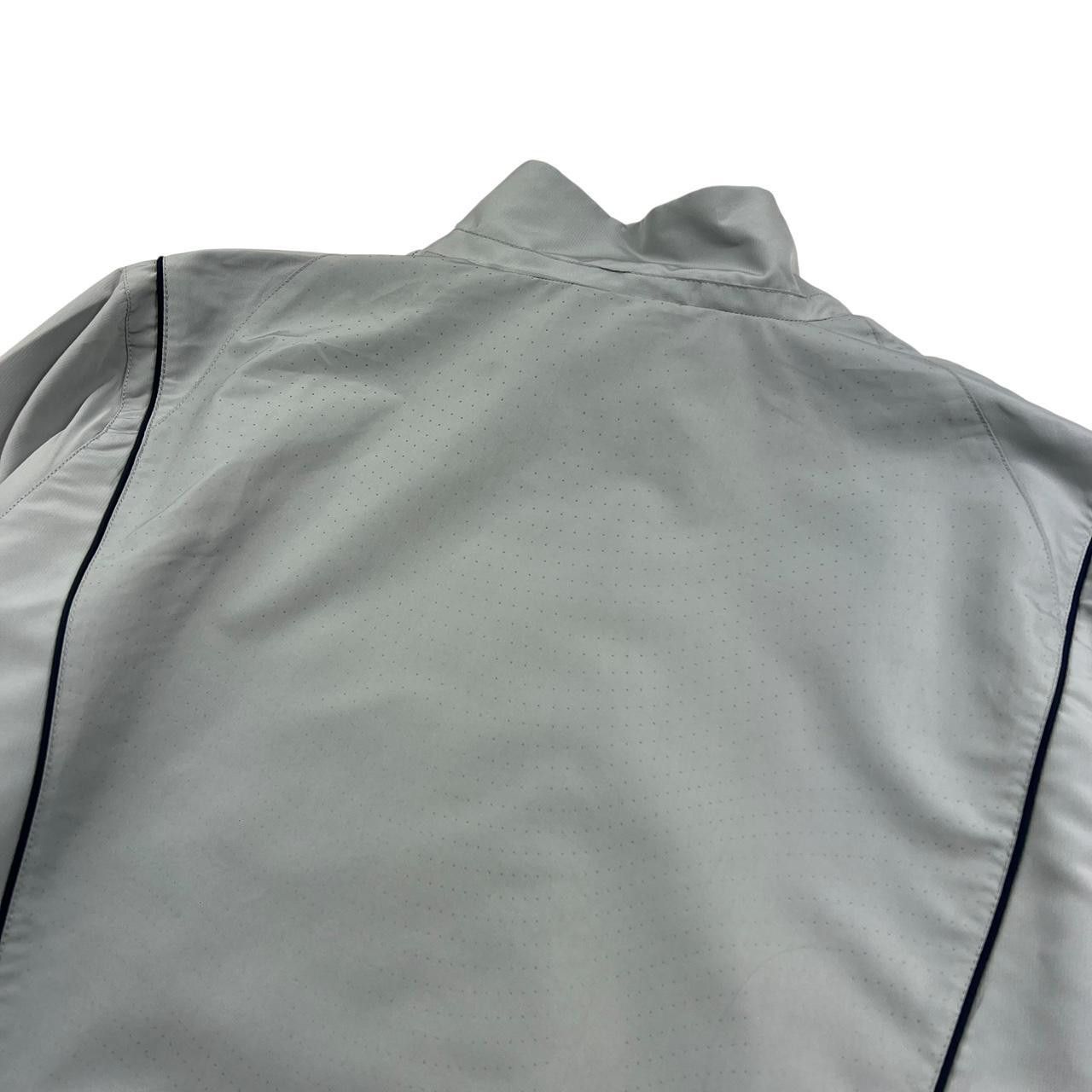 Nike Vintage 2000s Nike Shox Zip Up Track Jacket Grey - Large Size US L / EU 52-54 / 3 - 5 Thumbnail