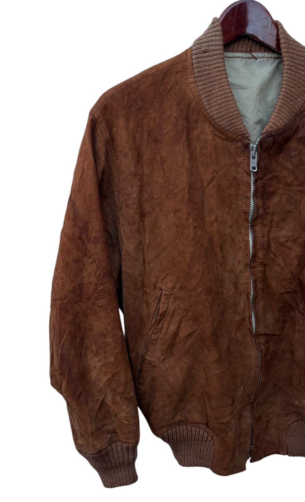 Leather Vintage Hants Leather Jacket Size US S / EU 44-46 / 1 - 4 Thumbnail