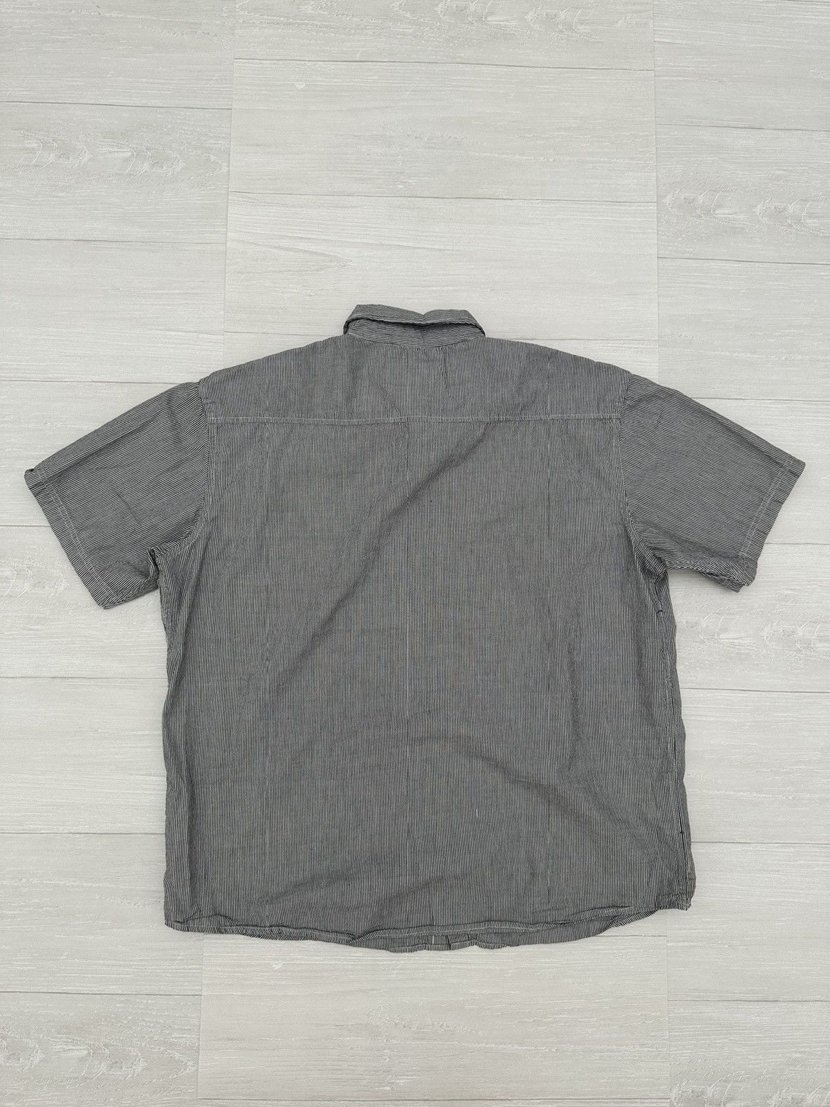Fuck The Population Fuck The Population Black Pinstripe " Fuck You " Work Shirt Size US L / EU 52-54 / 3 - 6 Thumbnail