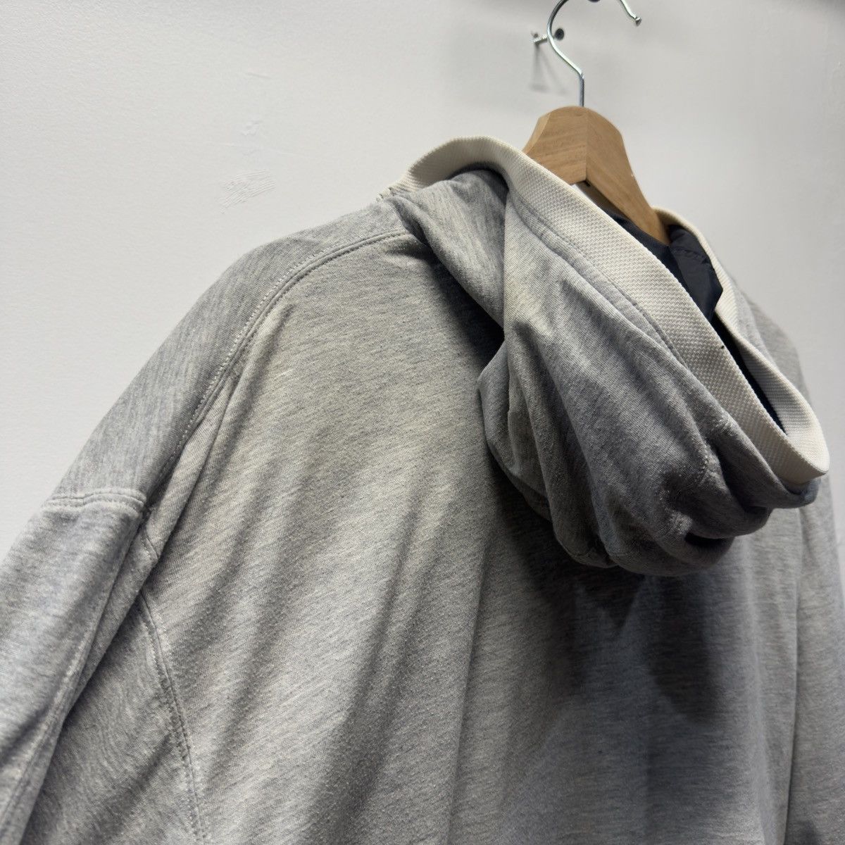 Nike Vintage Nike Reversible Black Nylon Cotton Windbreaker Size US M / EU 48-50 / 2 - 5 Thumbnail