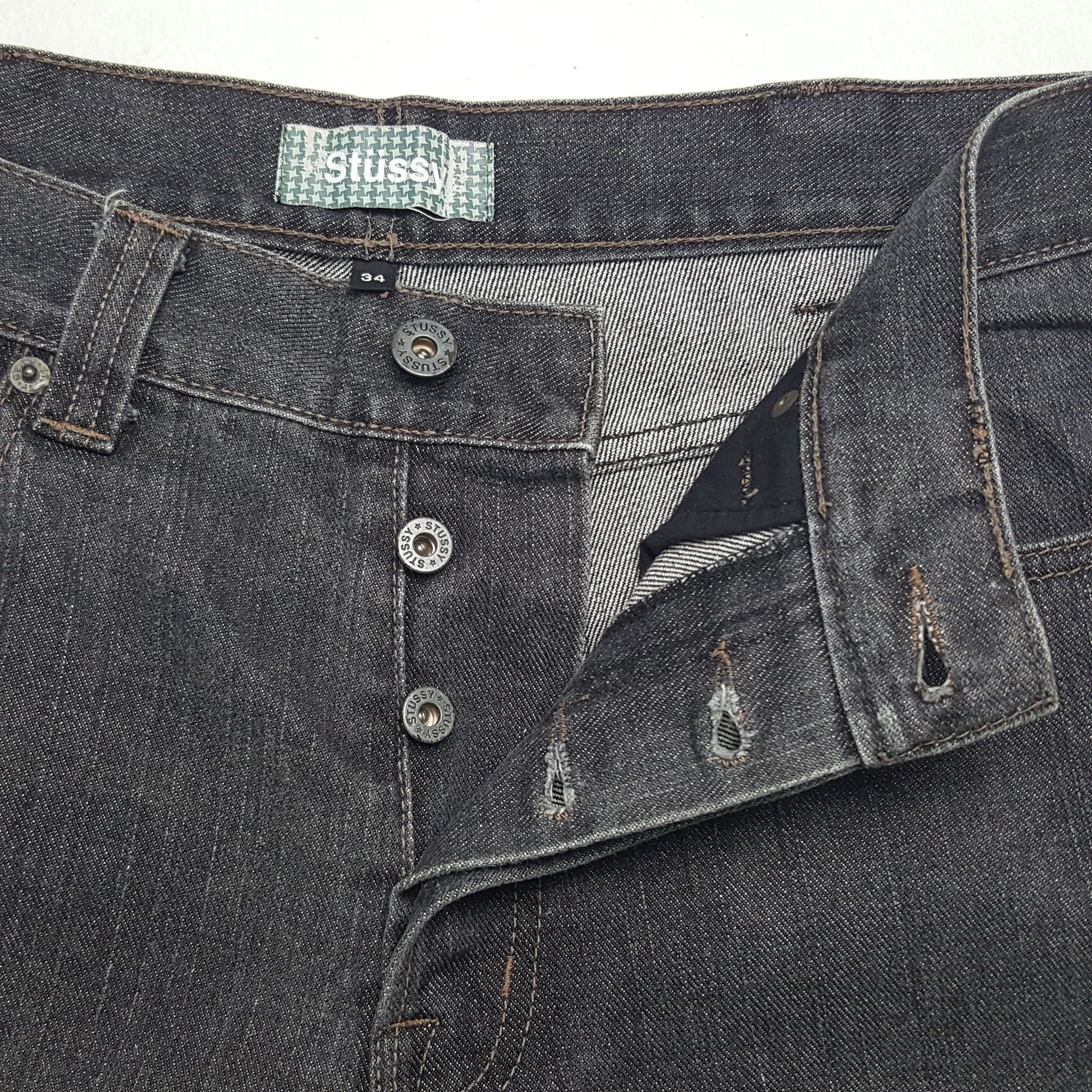 Stussy × Vintage Vintage Stussy Streetwear Style Denim Jeans Size US 33 - 7 Thumbnail