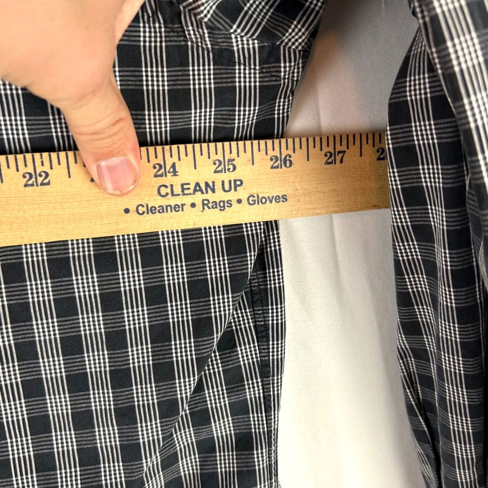 Polo Ralph Lauren Polo Ralph Lauren Button Down Shirt Men XL Black White Plaid Lowell Sport Cotton Shirt Size US XL / EU 56 / 4 - 6 Thumbnail