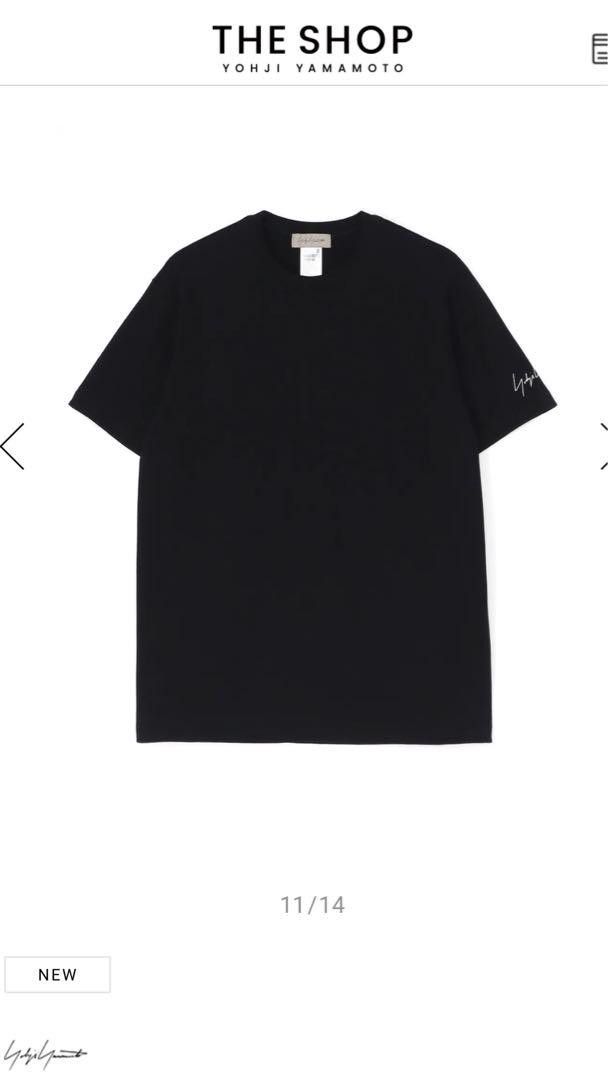 Yohji Yamamoto YOHJI YAMAMOTO Short sleeve BLACK T-shirt Size US XL / EU 56 / 4 - 5 Thumbnail