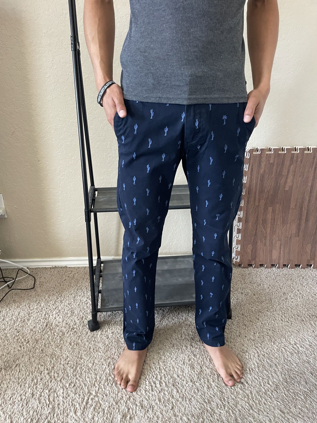Scotch & Soda Wanderer Cactus & Palms FF trousers Size US 28 / EU 44 - 3 Thumbnail