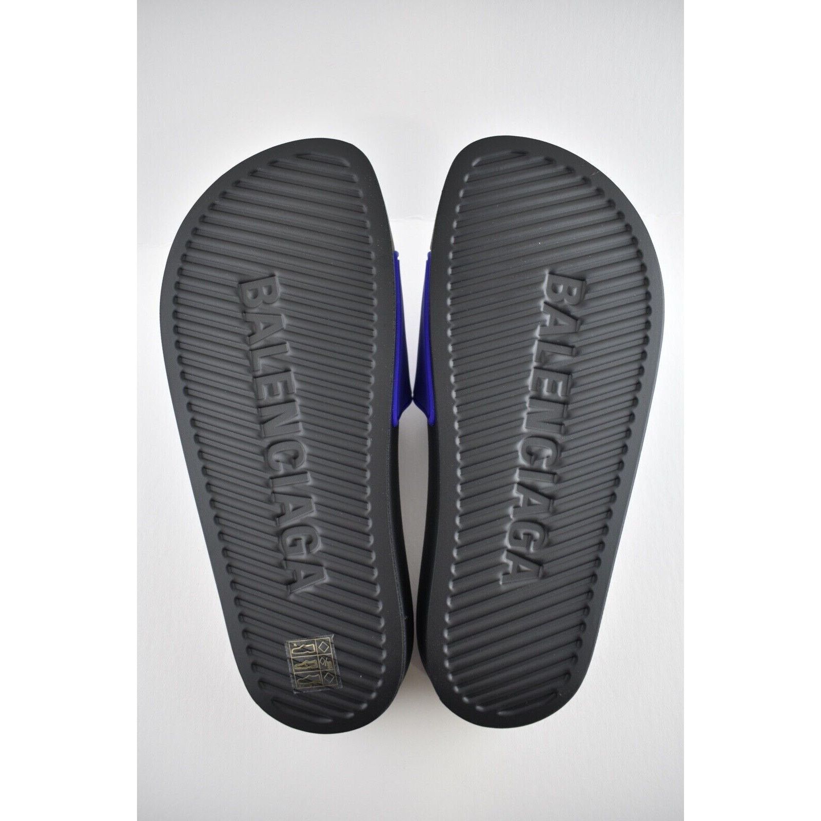 Balenciaga Balenciaga Bicolor Rubber Pool Sandal Flip Flop Flat 44 11 Size US 11 / EU 44 - 12 Thumbnail