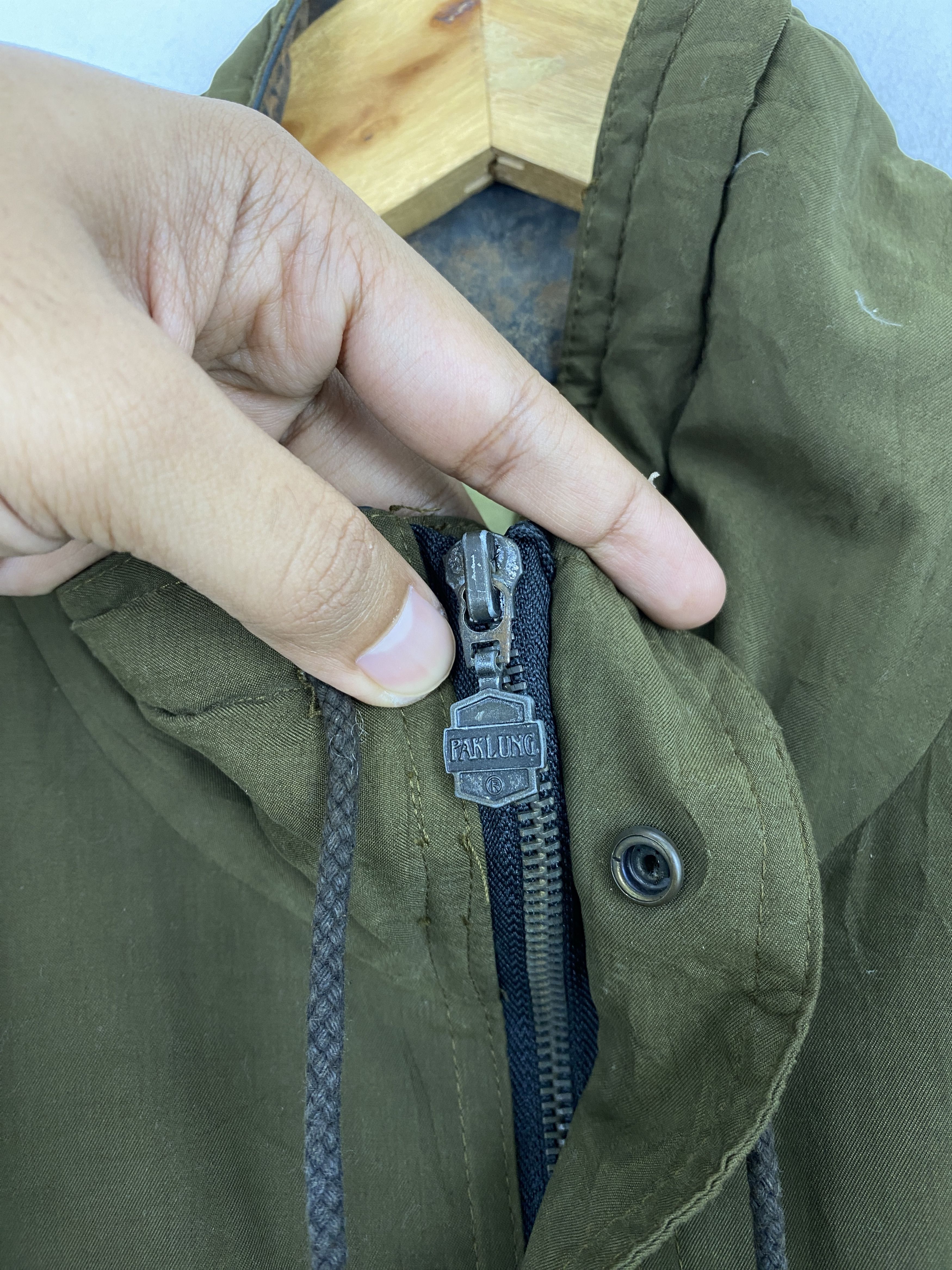 Japanese Brand Vtg Japanese Brand Double Pocket Zipper Green Jacket JA0103 Size US L / EU 52-54 / 3 - 7 Thumbnail