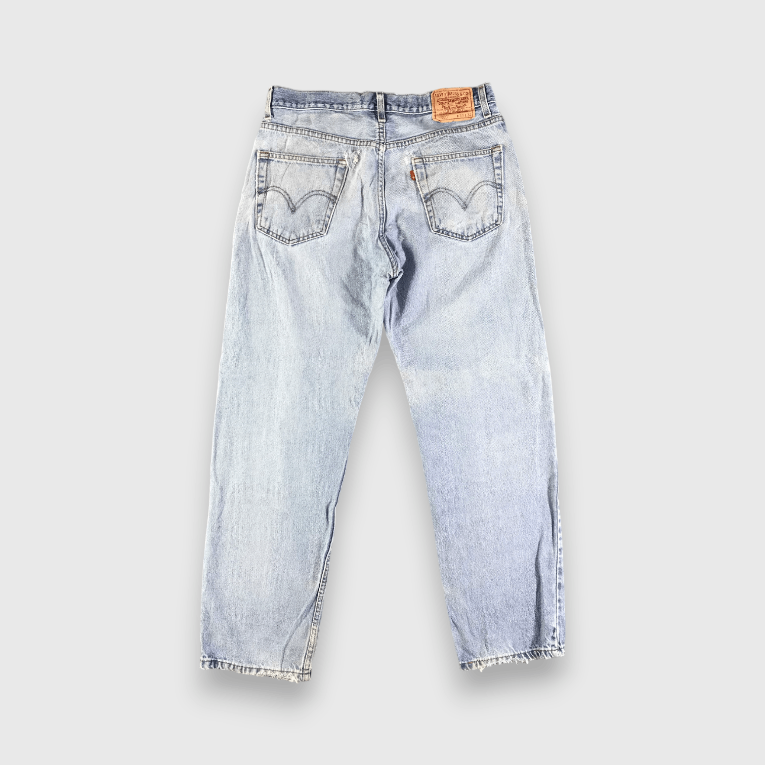 Levi's Vintage Light Wash Levis 550 Jeans-J3248 Size US 34 / EU 50 - 2 Thumbnail