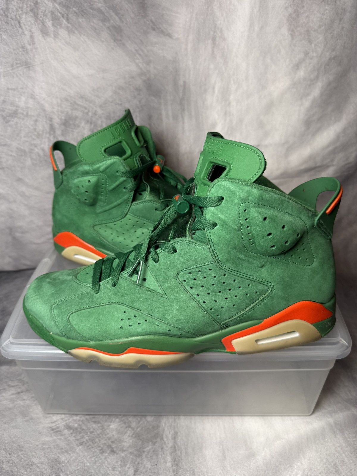 Jordan 6 pine green deals