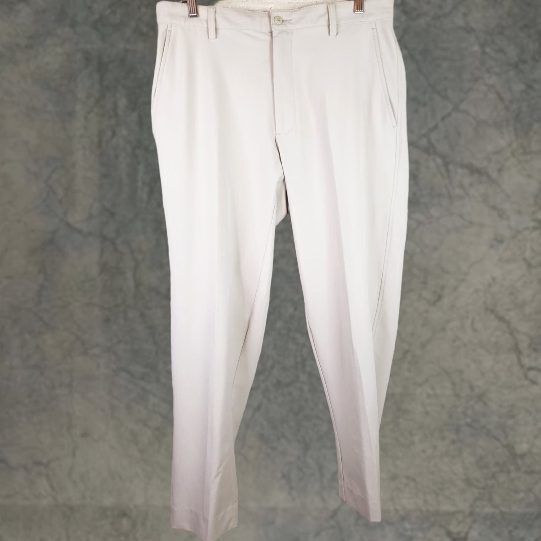 Footjoy FootJoy Pants Mens 38 Beige Men 38x30 Light Performance Stretch Chinos Logo Size US 38 / EU 54 - 1 Thumbnail