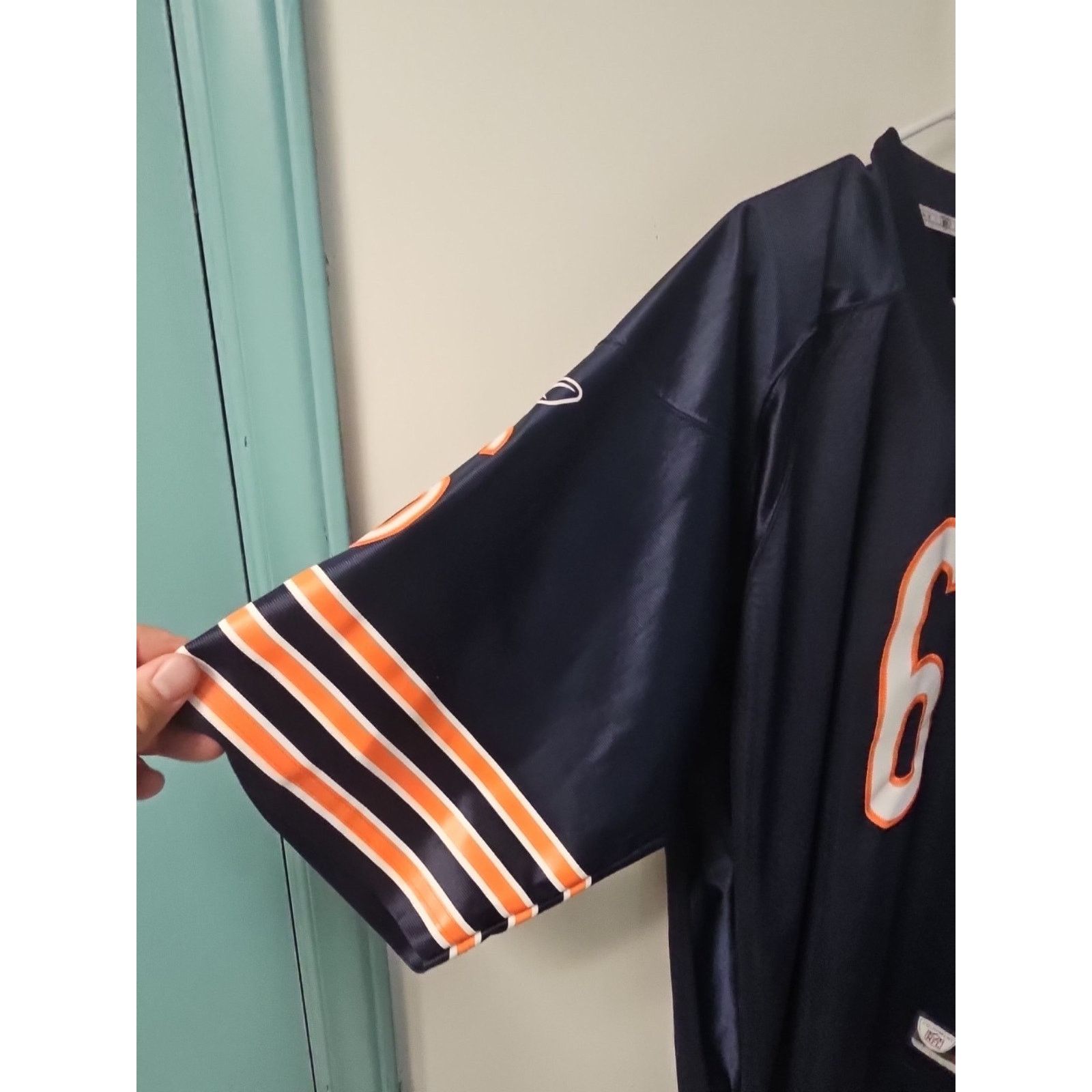 Reebok Chicago Bears Jersey XL +2L Blue Orange Reebok Jay Cutler #6 Size US XL / EU 56 / 4 - 3 Thumbnail