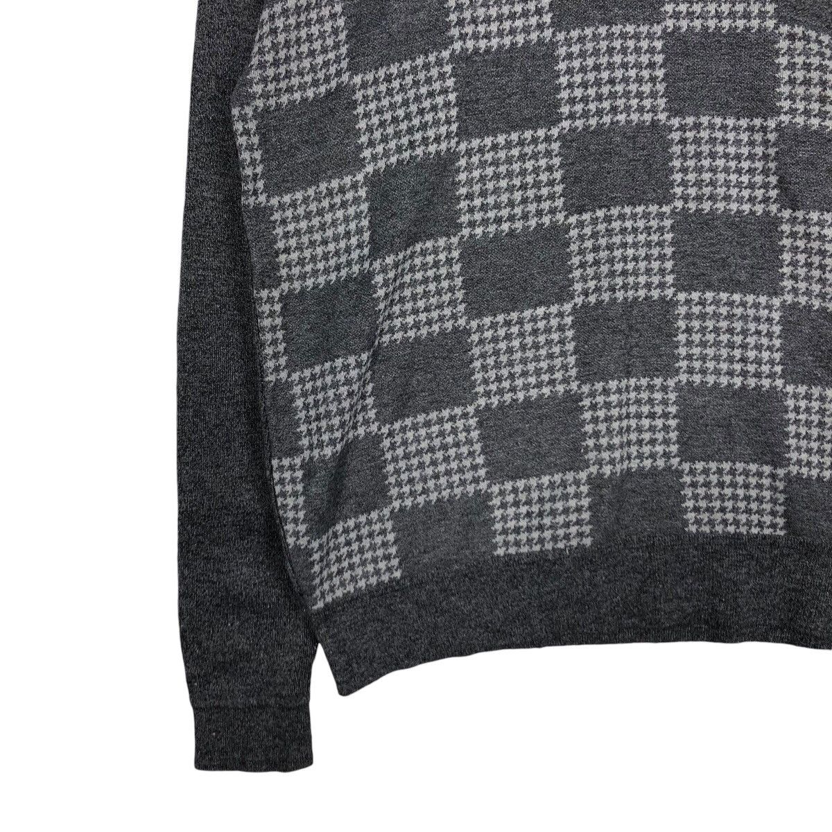 Japanese Brand Checked Japanese Brand Sweatshirt Medium Size Size US M / EU 48-50 / 2 - 3 Thumbnail