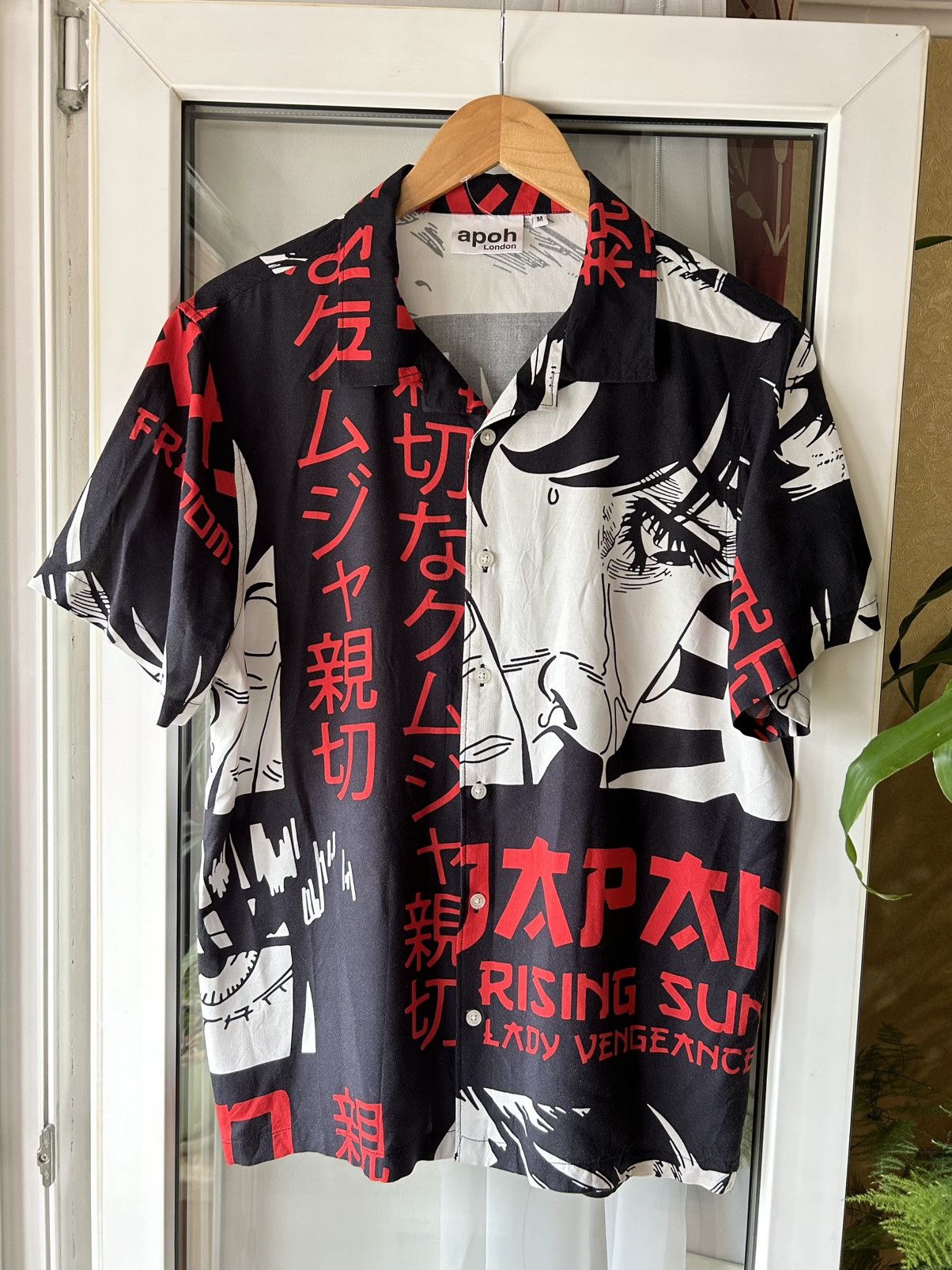 Anime Japan Rising Sun Lady Vengeance Anime Apoh London shirt Art Size US M / EU 48-50 / 2 - 3 Thumbnail