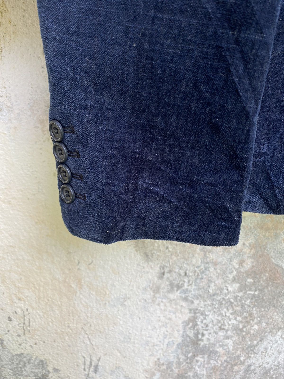 Other Mr Rick Tailor Blue Velvet Luxury Style Jacket Size US M / EU 48-50 / 2 - 5 Thumbnail