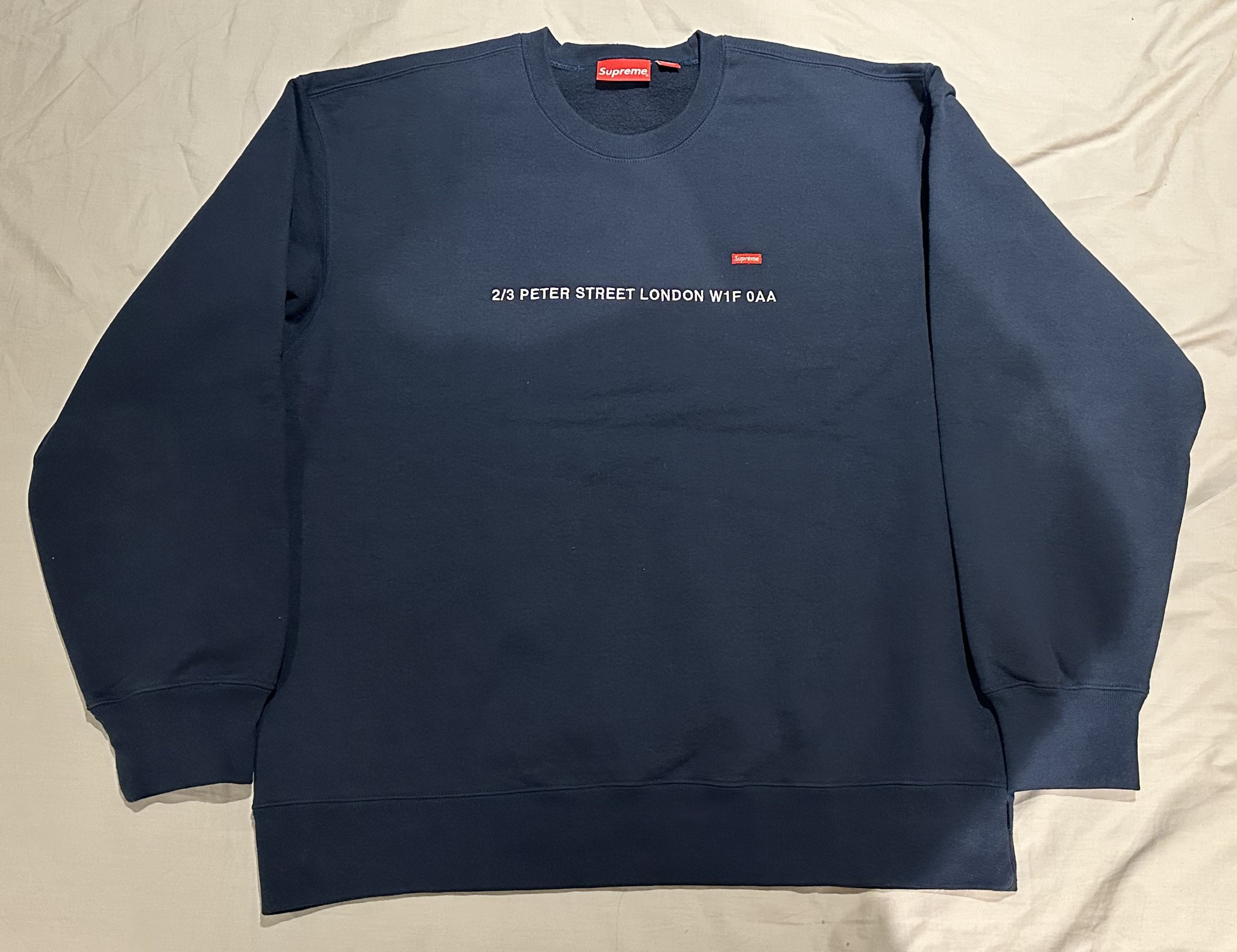 Supreme Supreme London store exclusive crewneck Size US XL / EU 56 / 4 - 1 Thumbnail