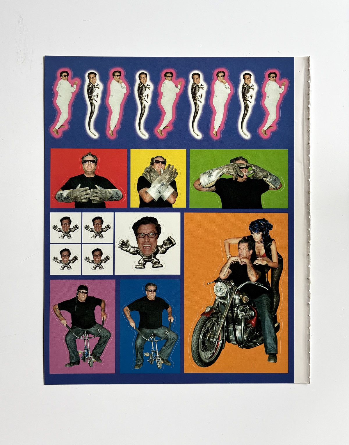 Chrome Hearts Chrome hearts full sticker sheet from CH Magazine