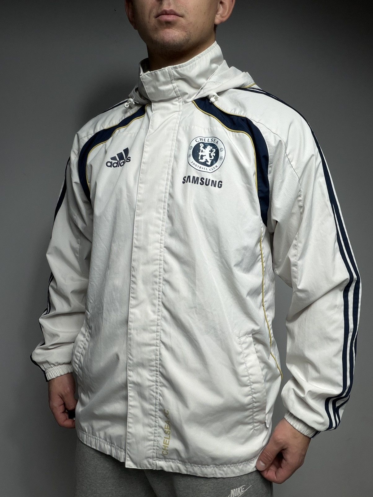 Adidas Vintage 2010-11 Chelsea FC Adidas Training Jacket Samsung Size US M / EU 48-50 / 2 - 1 Thumbnail