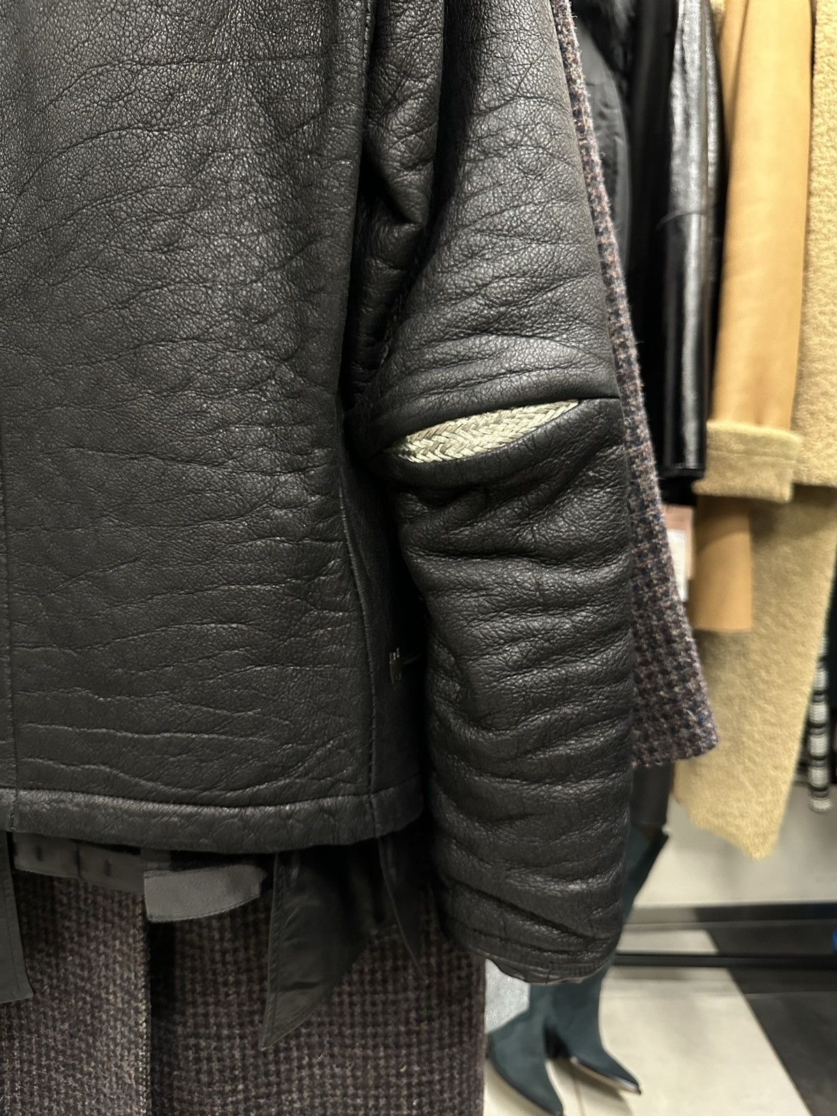 BNWT! Isaac Sellam Experience Lamb Leather Ambilavant Jacket