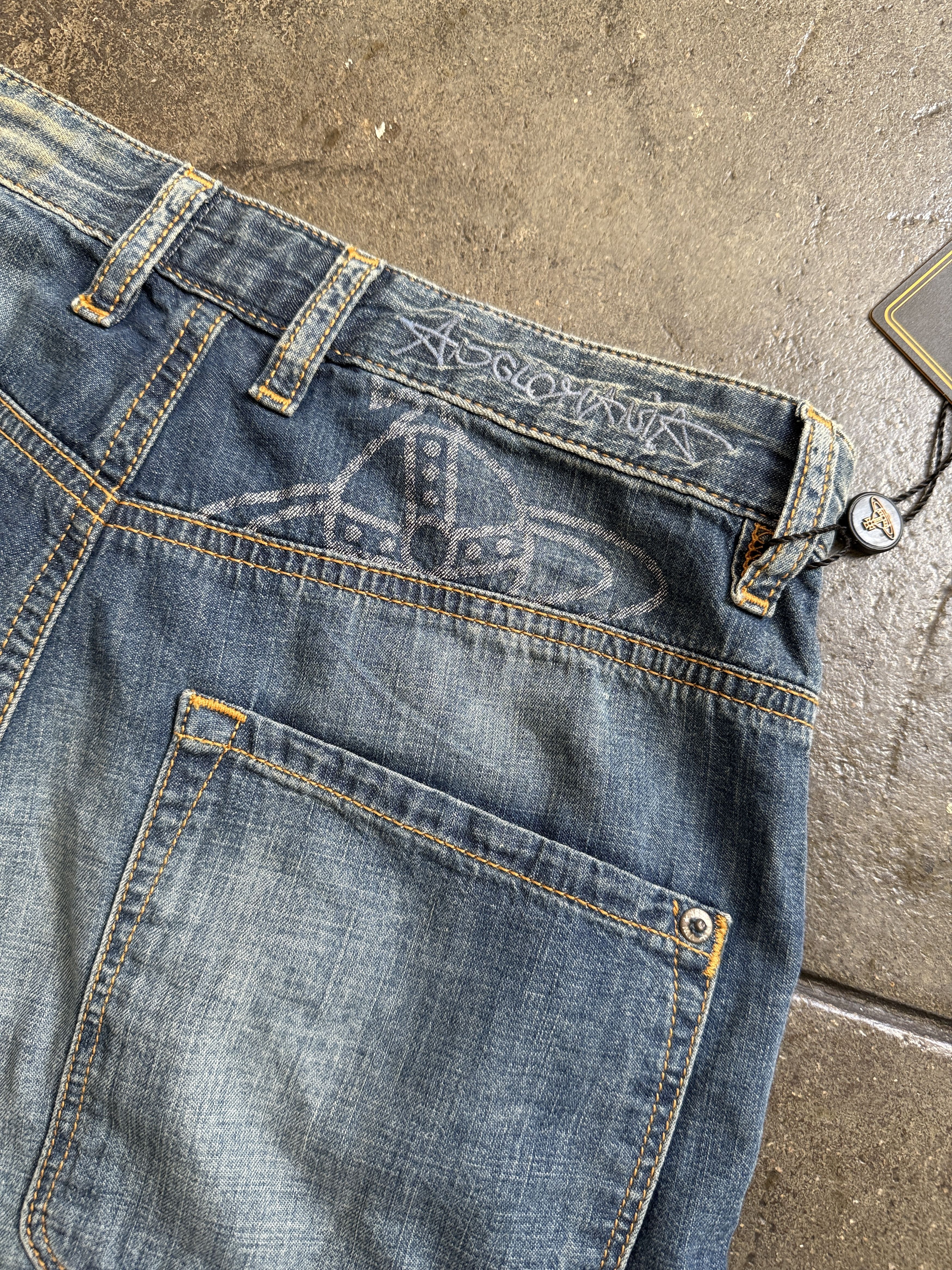 Vivienne Westwood Sample 1/1 S/S 2016 Assymetrical Anglomania Shorts Size 26" / US 2 / IT 38 - 4 Thumbnail