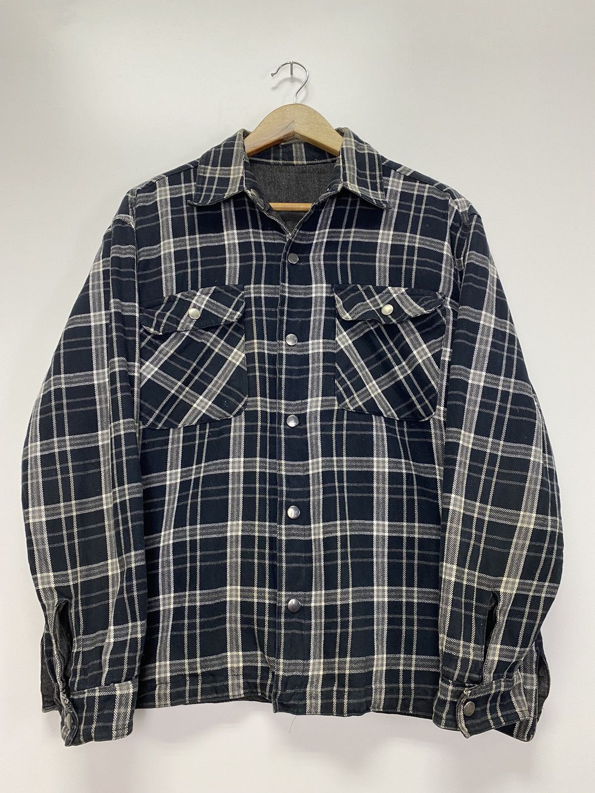 Flannel × Japanese Brand Vintage Reversible Flannel Jacket Size US L / EU 52-54 / 3 - 8 Thumbnail