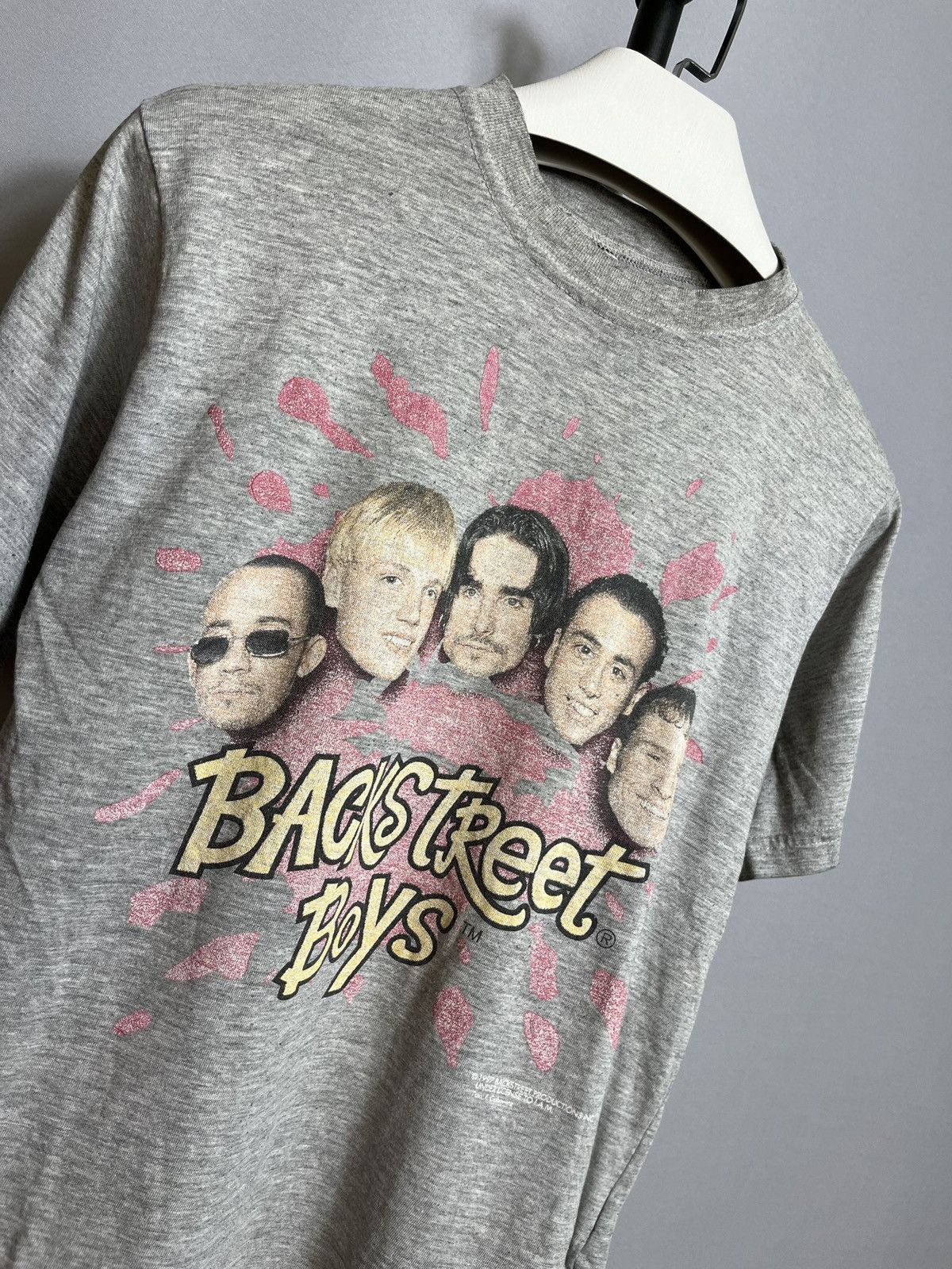 Other vintage backstreet boys 1997 shirt grey cotton band tee Size US M / EU 48-50 / 2 - 4 Thumbnail