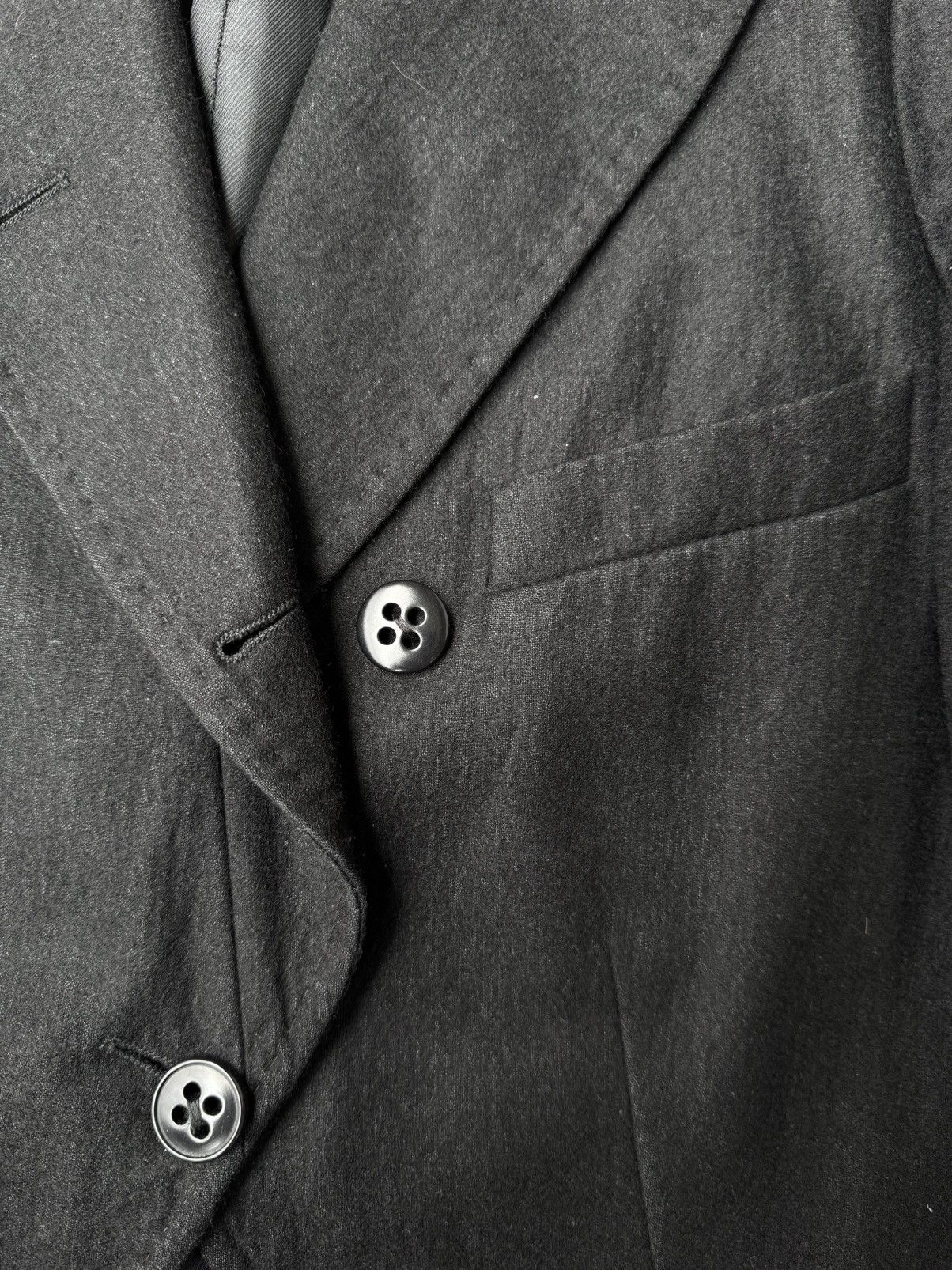 Ann Demeulemeester Ann Demeulemeester AW06 Asymmetrical Cropped Blazer Size US XS / EU 42 / 0 - 5 Thumbnail