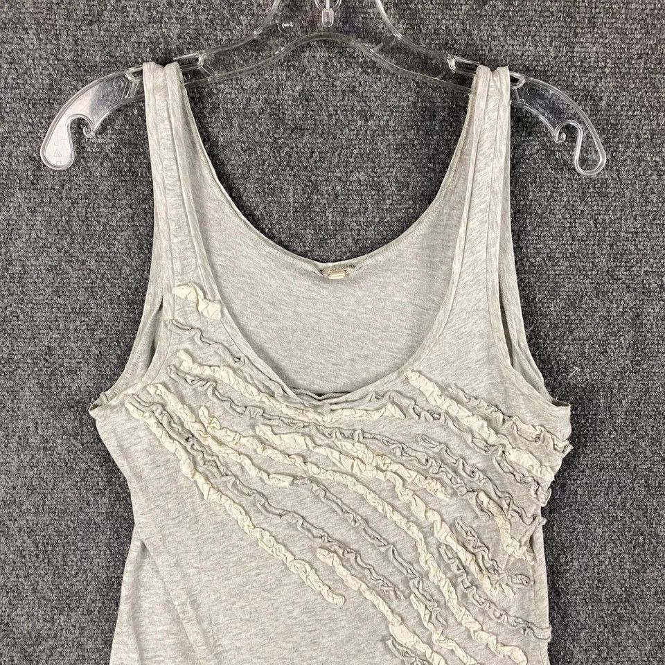 J.Crew J Crew Tank Top Women's Medium Gray Casual Cotton Adults M Size M / US 6-8 / IT 42-44 - 2 Thumbnail