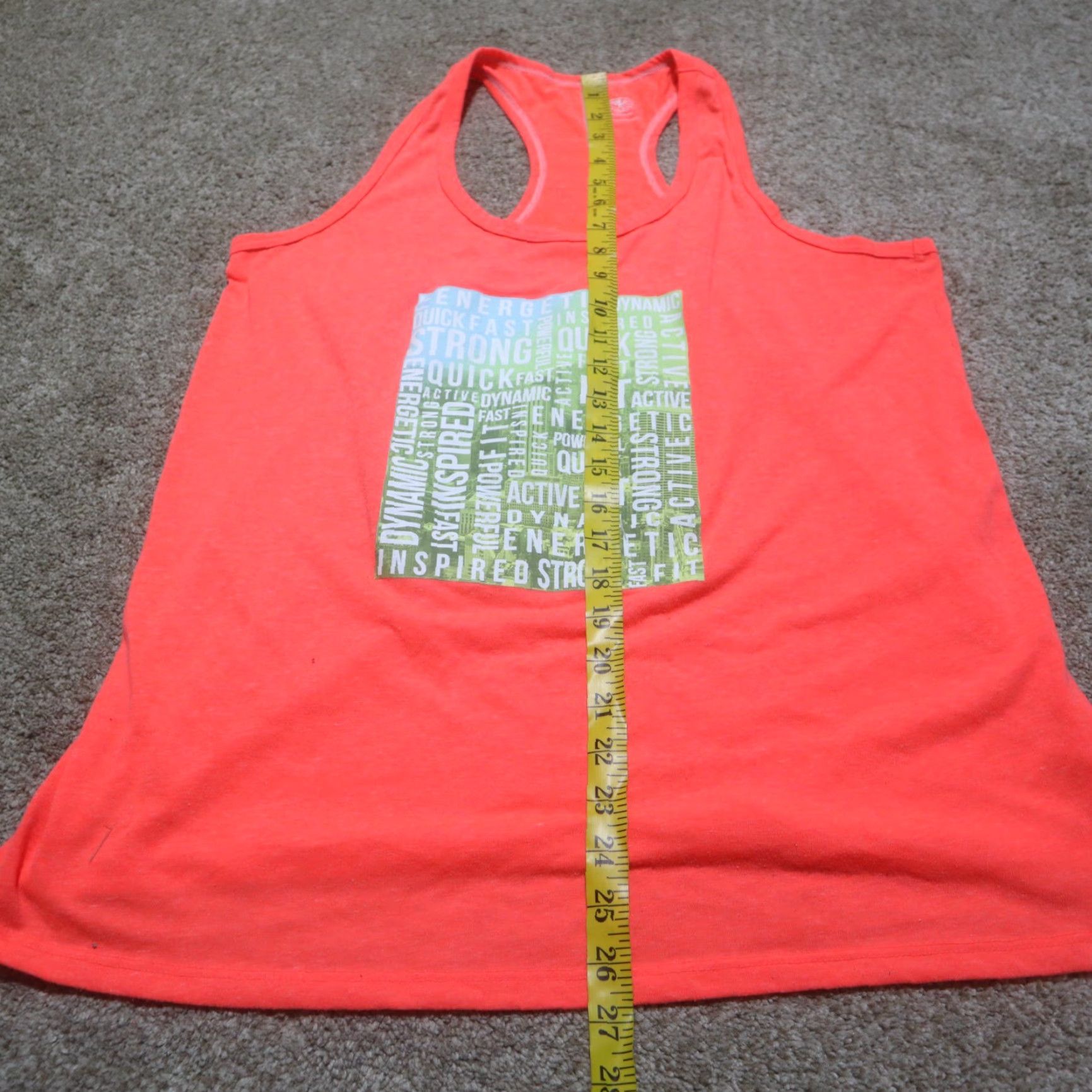 Vintage Athletic Tank Top Racer Back Sleeveless XL Pink Women Shirt Size XL / US 12-14 / IT 48-50 - 5 Thumbnail