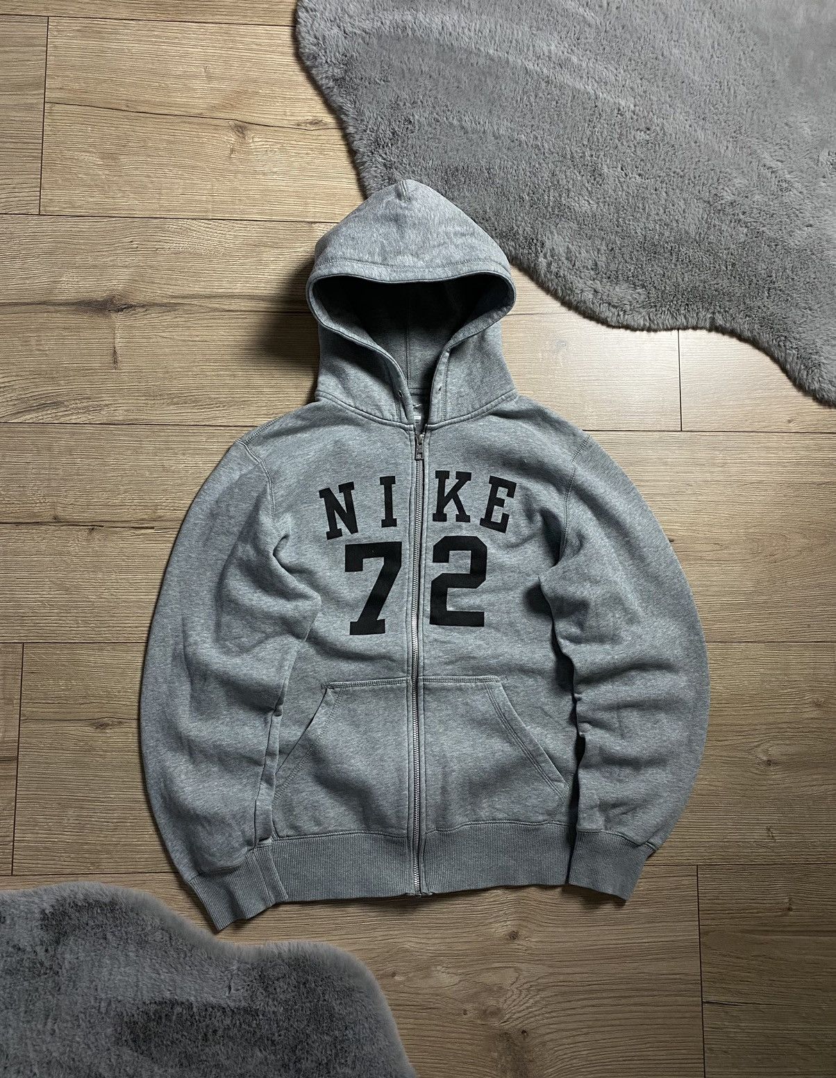 Nike NIKE BOXY DRILL BIG LOGO Y2K VINTAGE ZIP HOODIE Size US M / EU 48-50 / 2 - 1 Thumbnail
