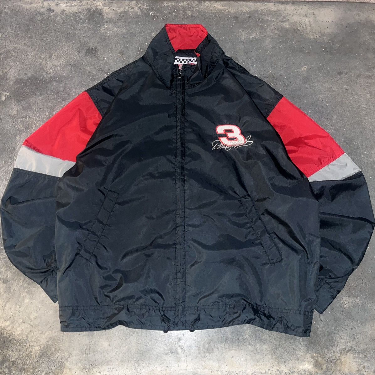 Nutmeg Vintage y2k nascar Dale Earnhardt nutmeg windbreaker jacket Size US M / EU 48-50 / 2 - 1 Thumbnail