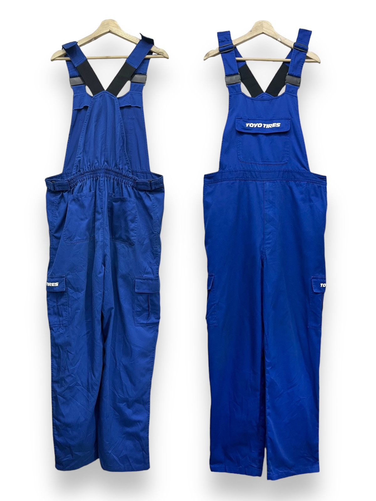 NASCAR × Toyo Enterprises × Vintage 90’s TOYO TIRES Overall Cargo Racing Mechanic Pit Crew Drift Size US 32 / EU 48 - 3 Thumbnail