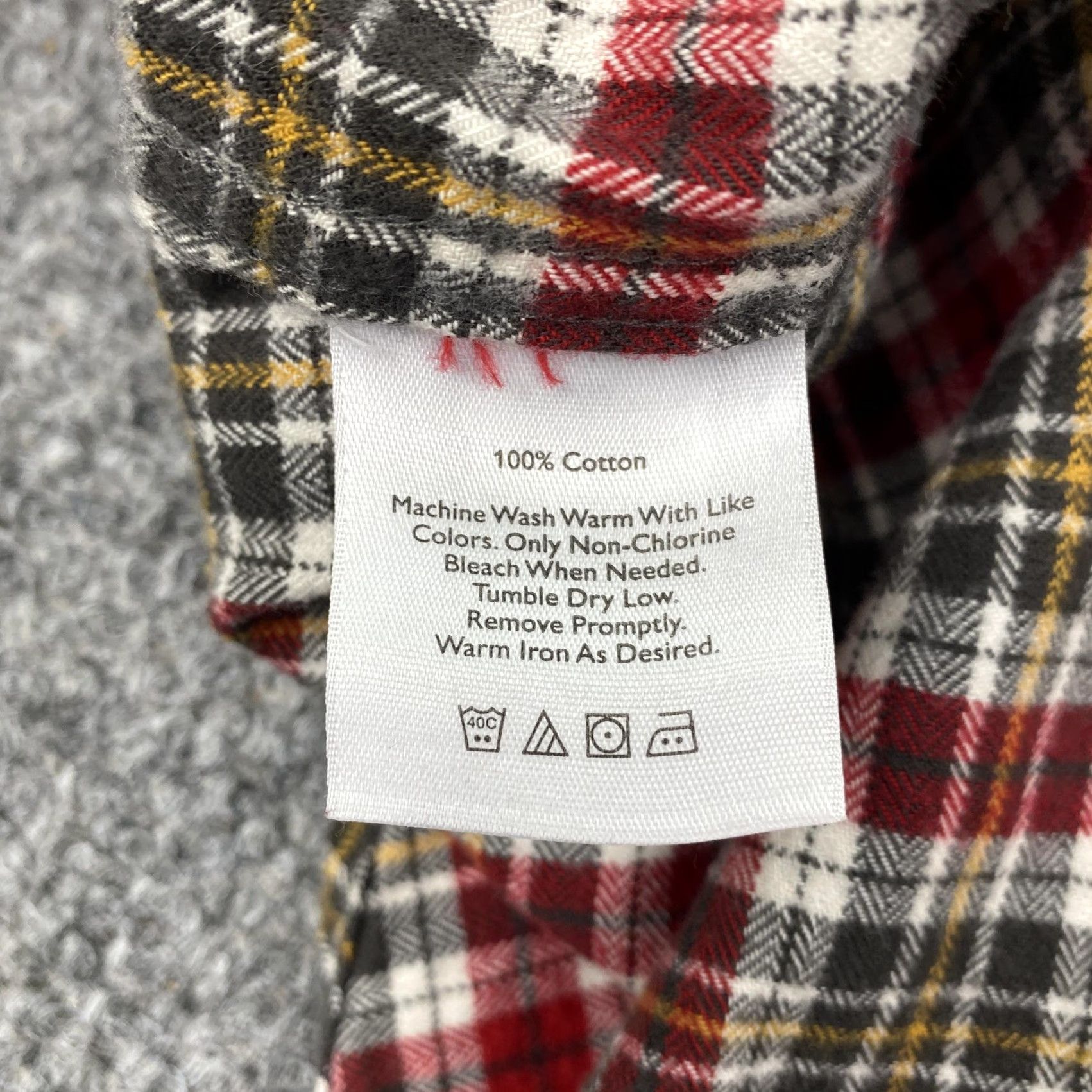 Eddie Bauer Eddie Bauer Shirt Mens XL Red Plaid Flannel Button-Down Long Sleeve Relaxed Fit Size US XL / EU 56 / 4 - 4 Thumbnail