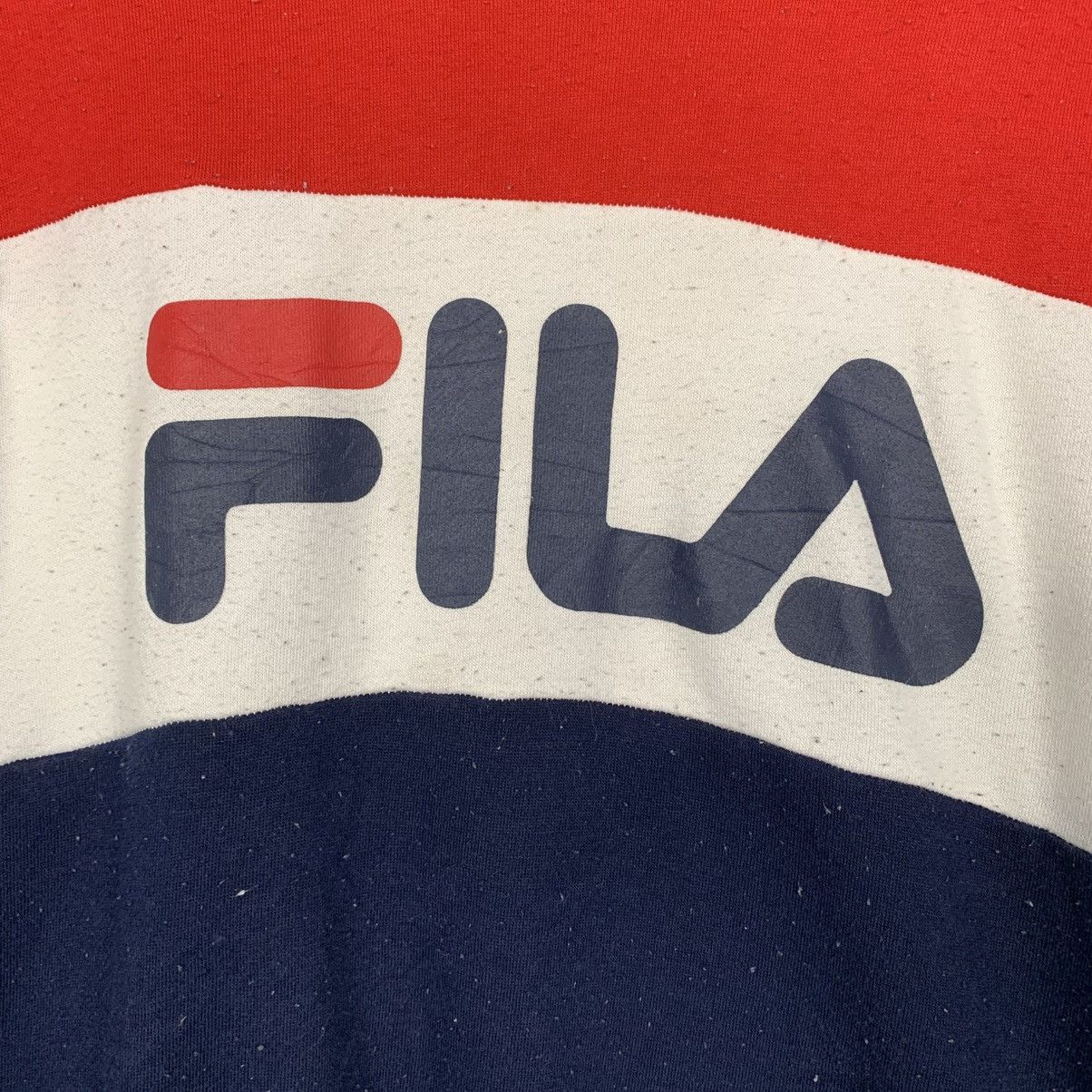 Fila Fila Color Block Crewneck Sweatshirt Size US L / EU 52-54 / 3 - 10 Thumbnail